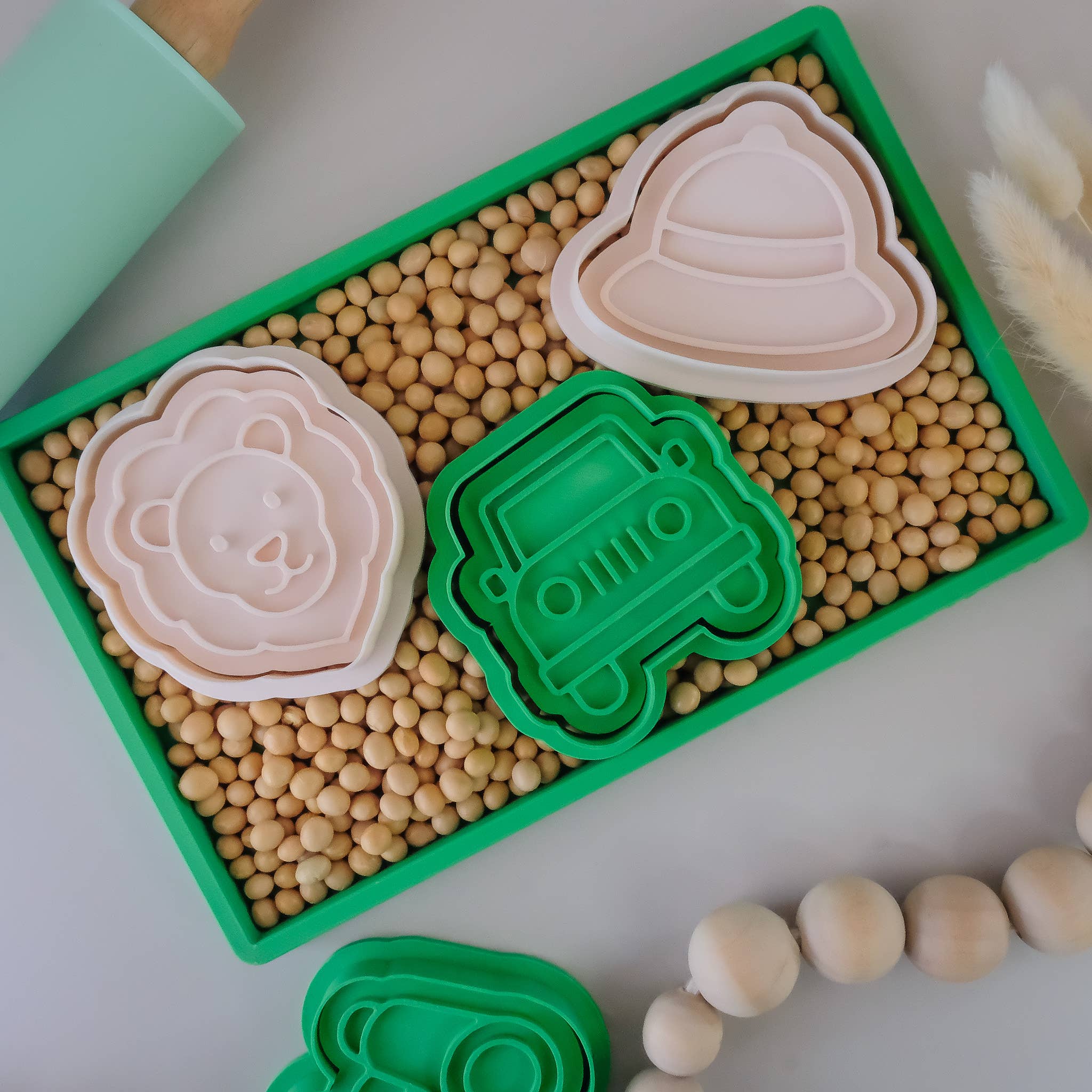 Play Sense | Eco Playdough Stamp - Safari Lion