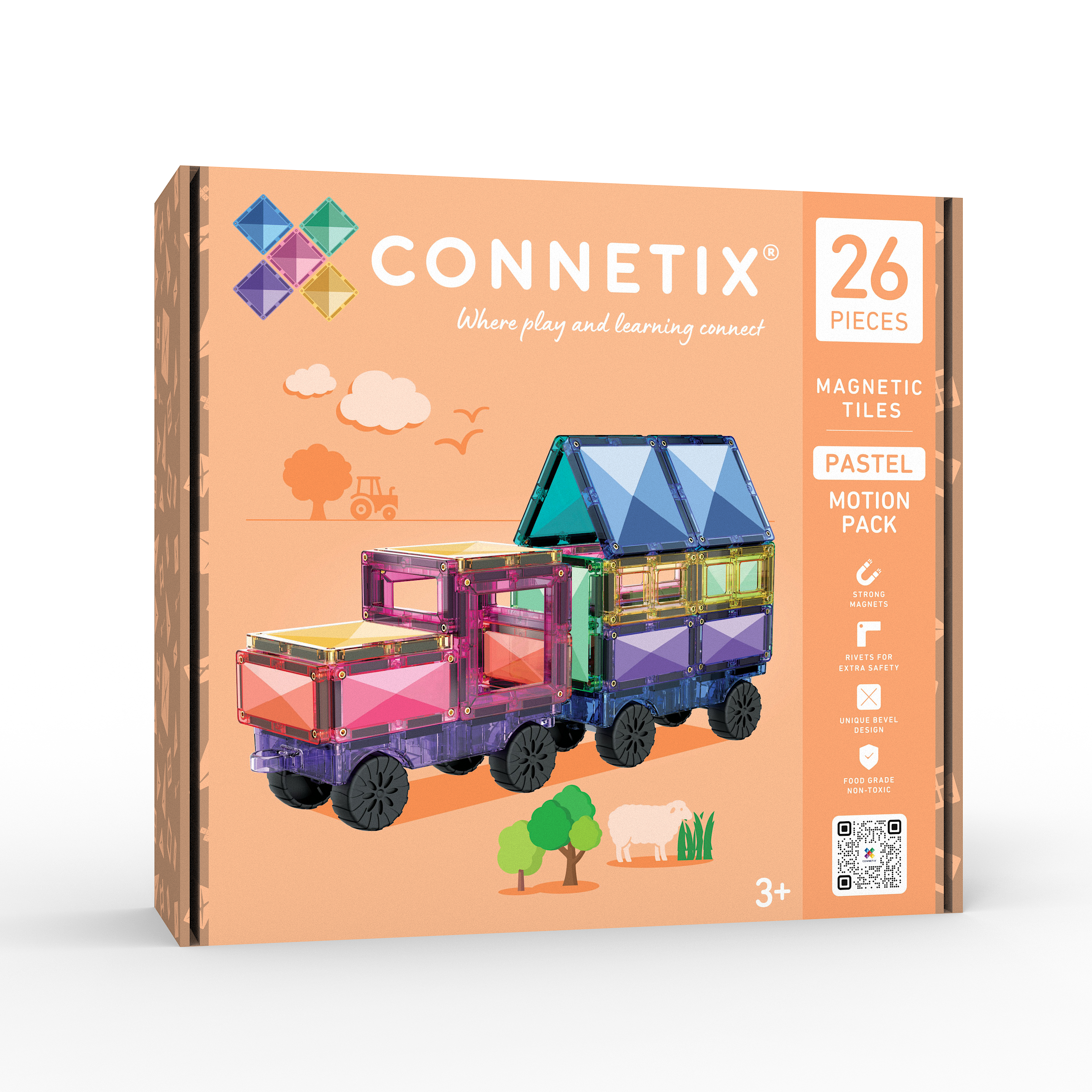 CONNETIX | Pastel Motion Pack - 26pc