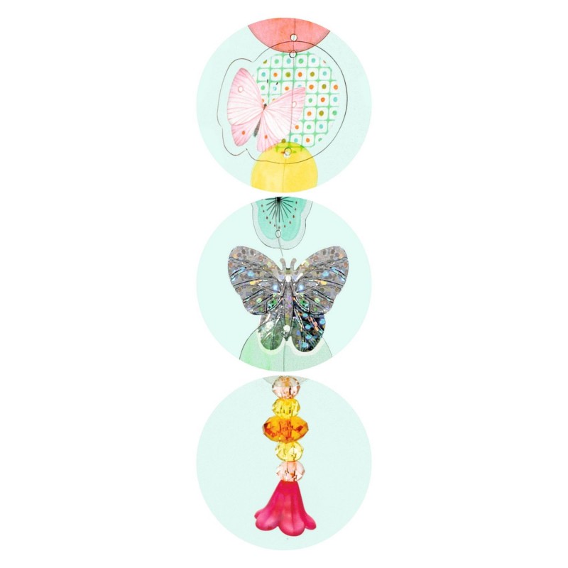 Djeco | DIY Kit - Dancing Butterflies Sun Catcher