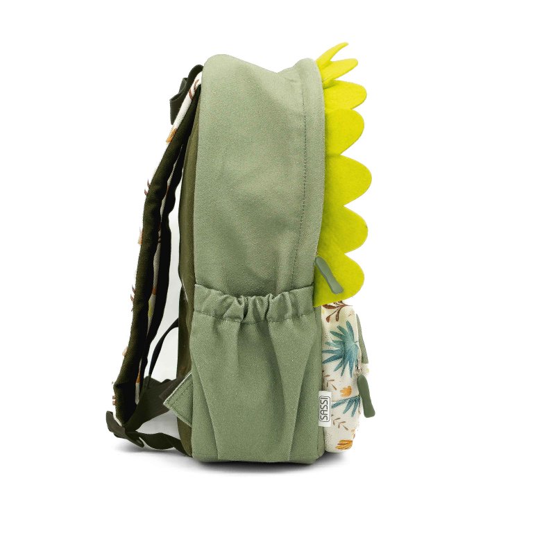 Sassi | A4 Junior Recycled Backpack - Cracky the Dinosaur