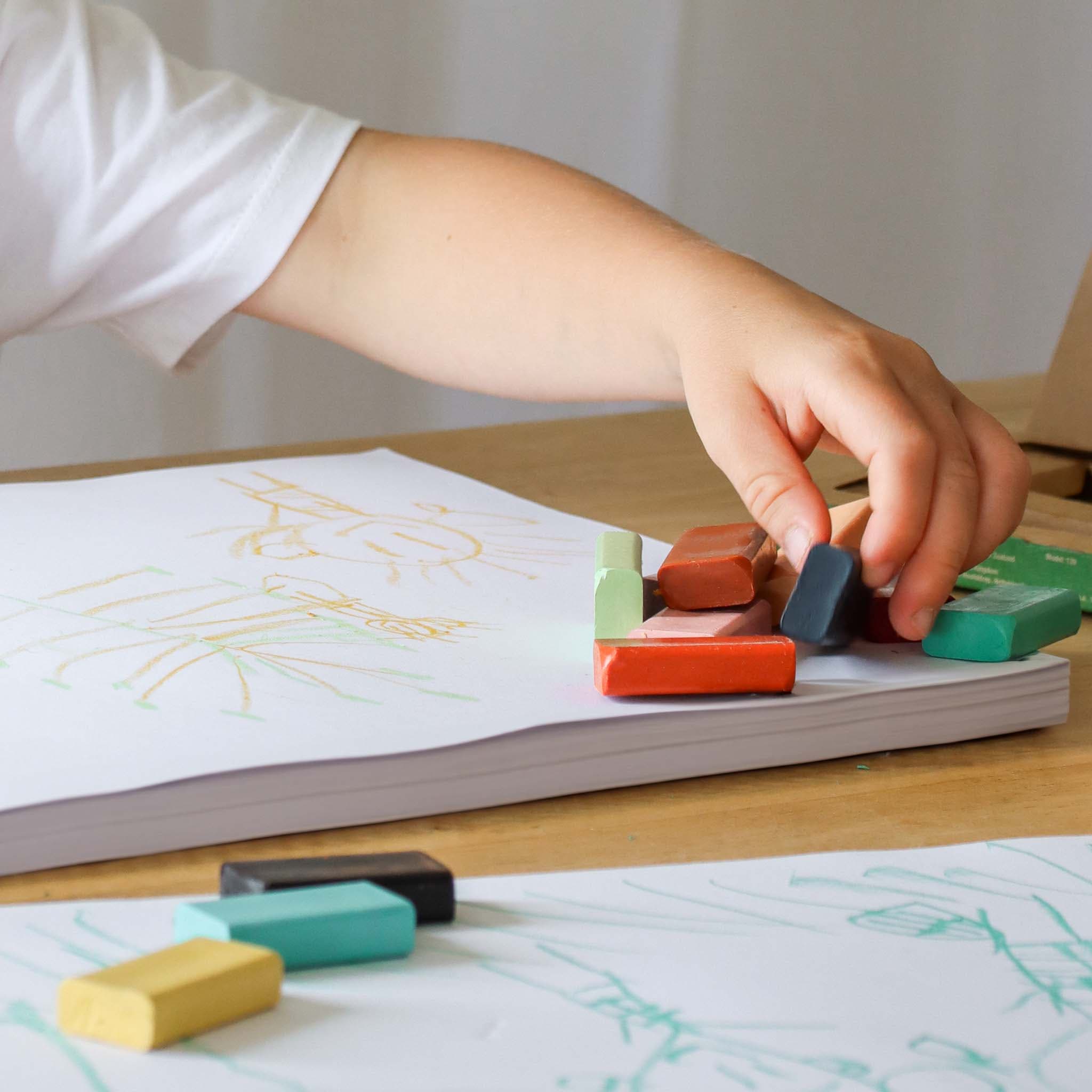 Honeysticks | Beeswax Crayons Blocks - 12pk