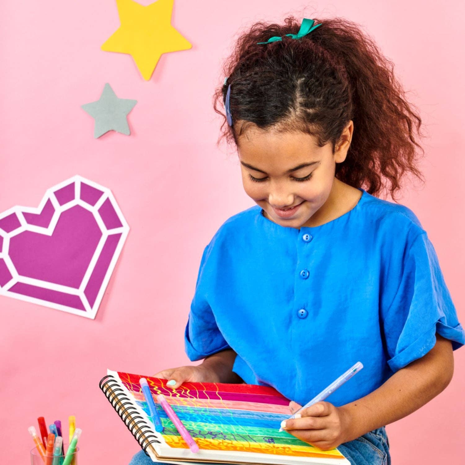 Ooly | Switch-eroo! Sparkle Glitter Colour-Changing Markers - 12pk