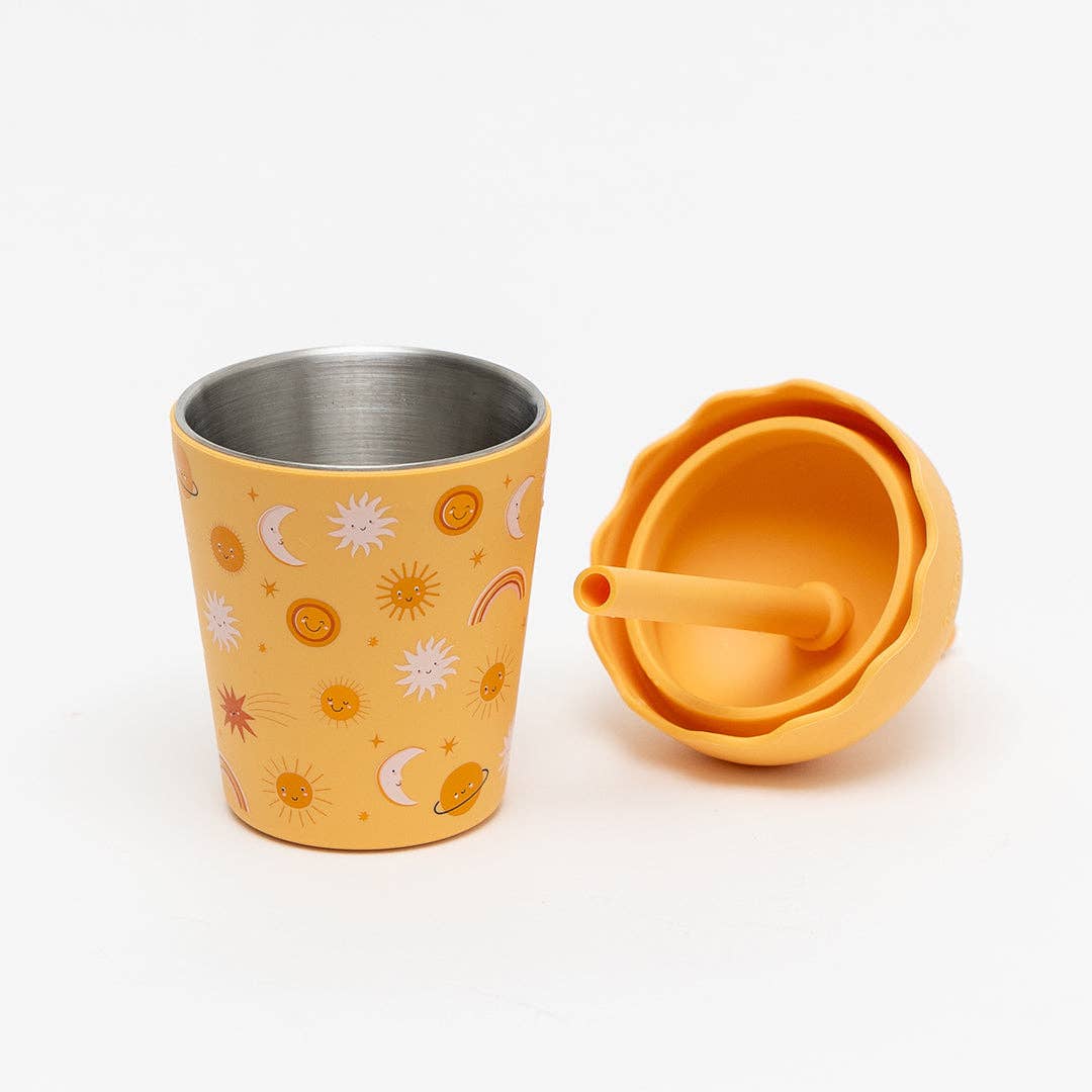 Chino Club | Suns Orange - Mini Smoothie Cup & Straw 200ml