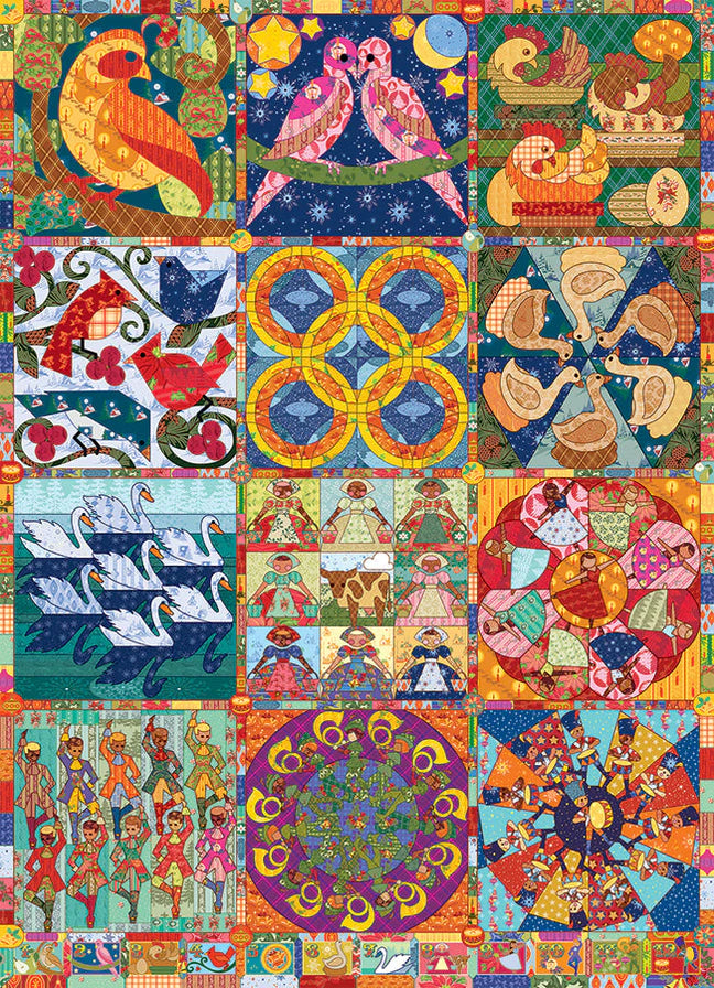 Cobble Hill | 1000pc Puzzle - Twelve Days of Christmas