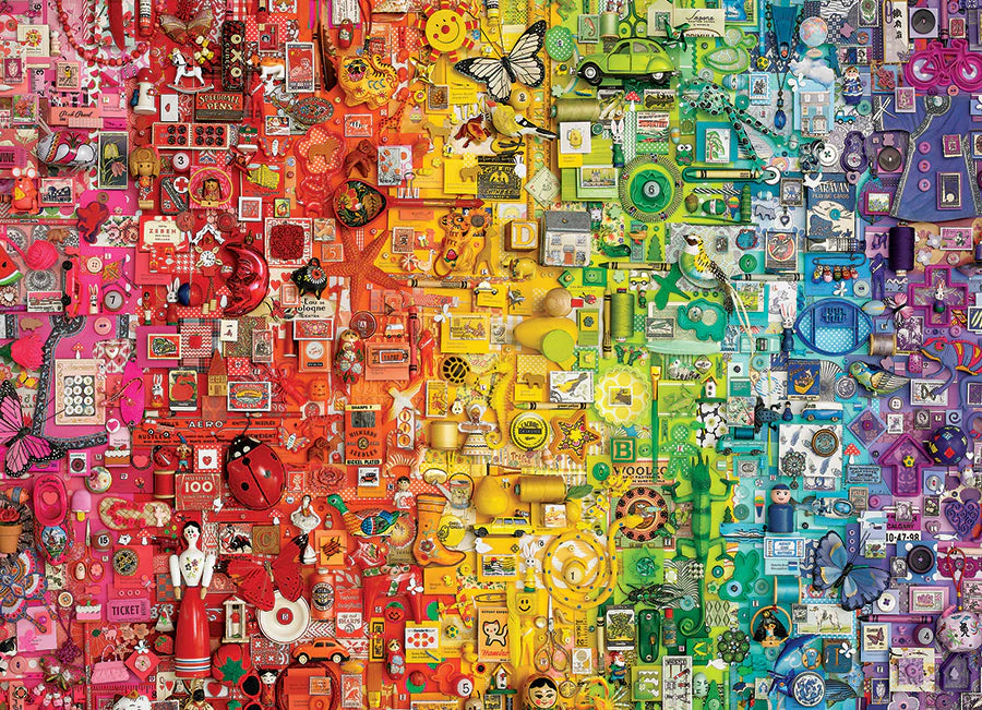 Cobble Hill | Rainbow Project Puzzle - Rainbow 1000pc