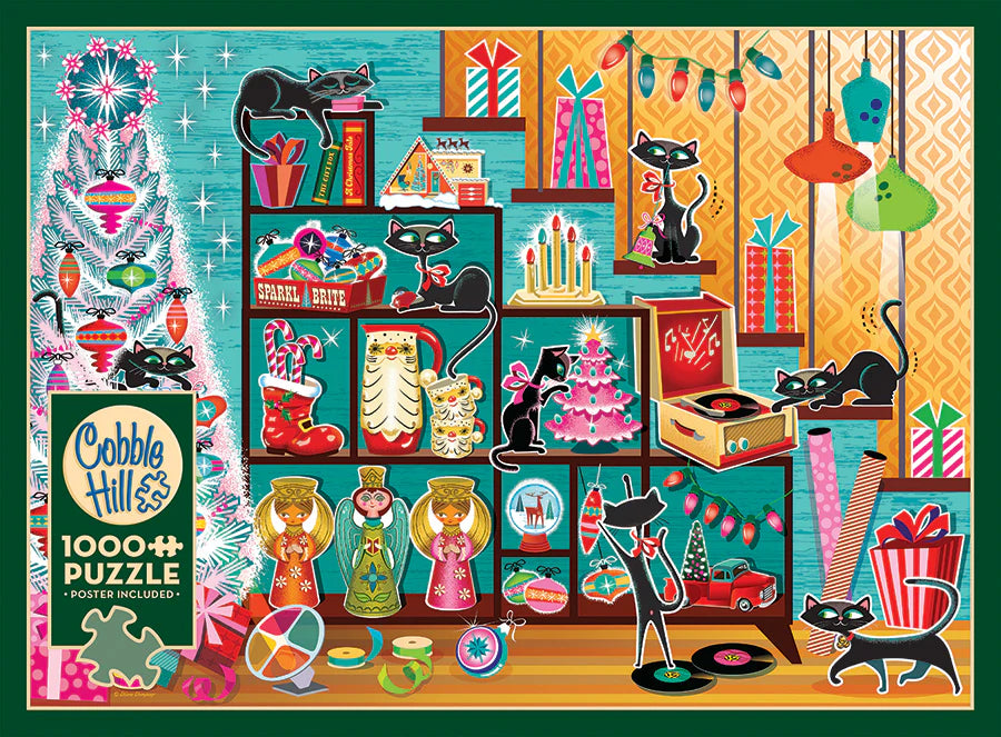 Cobble Hill | 1000pc Puzzle - Christmas Cats