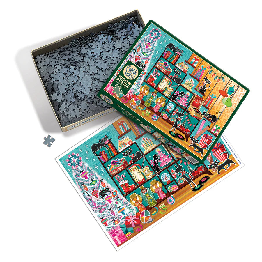 Cobble Hill | 1000pc Puzzle - Christmas Cats