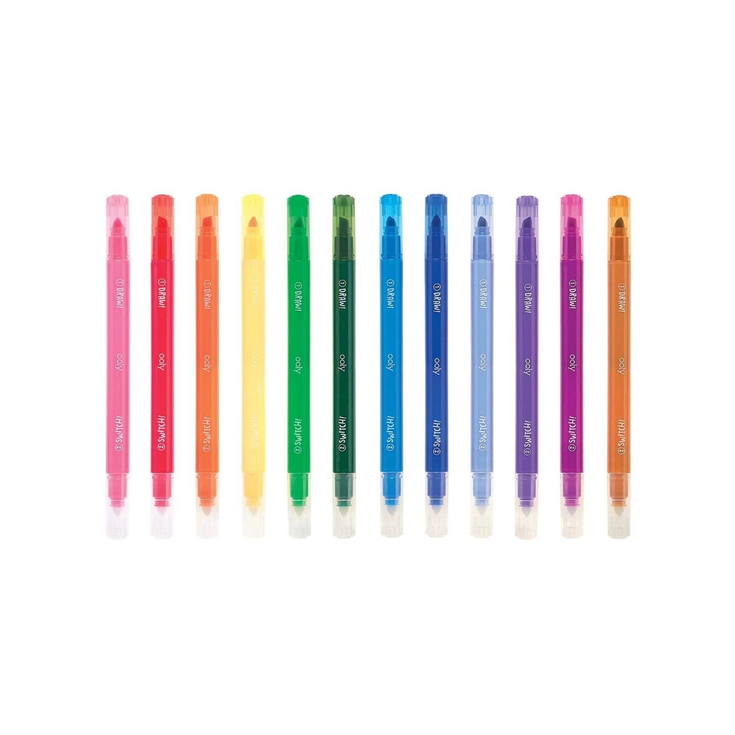Ooly | Switch-eroo! Colour-Changing Markers - Set of 12
