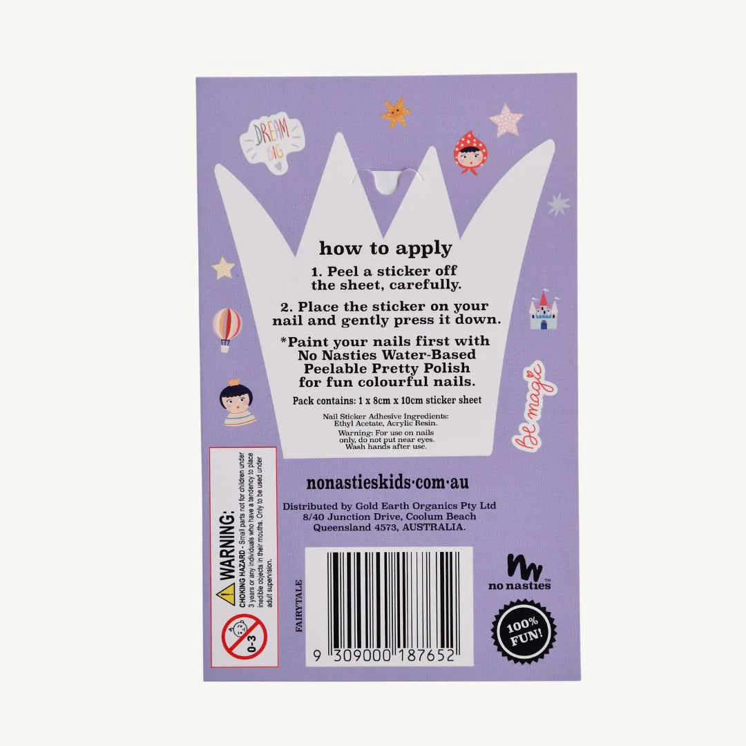 No Nasties | Nail Stickers - Fairytale