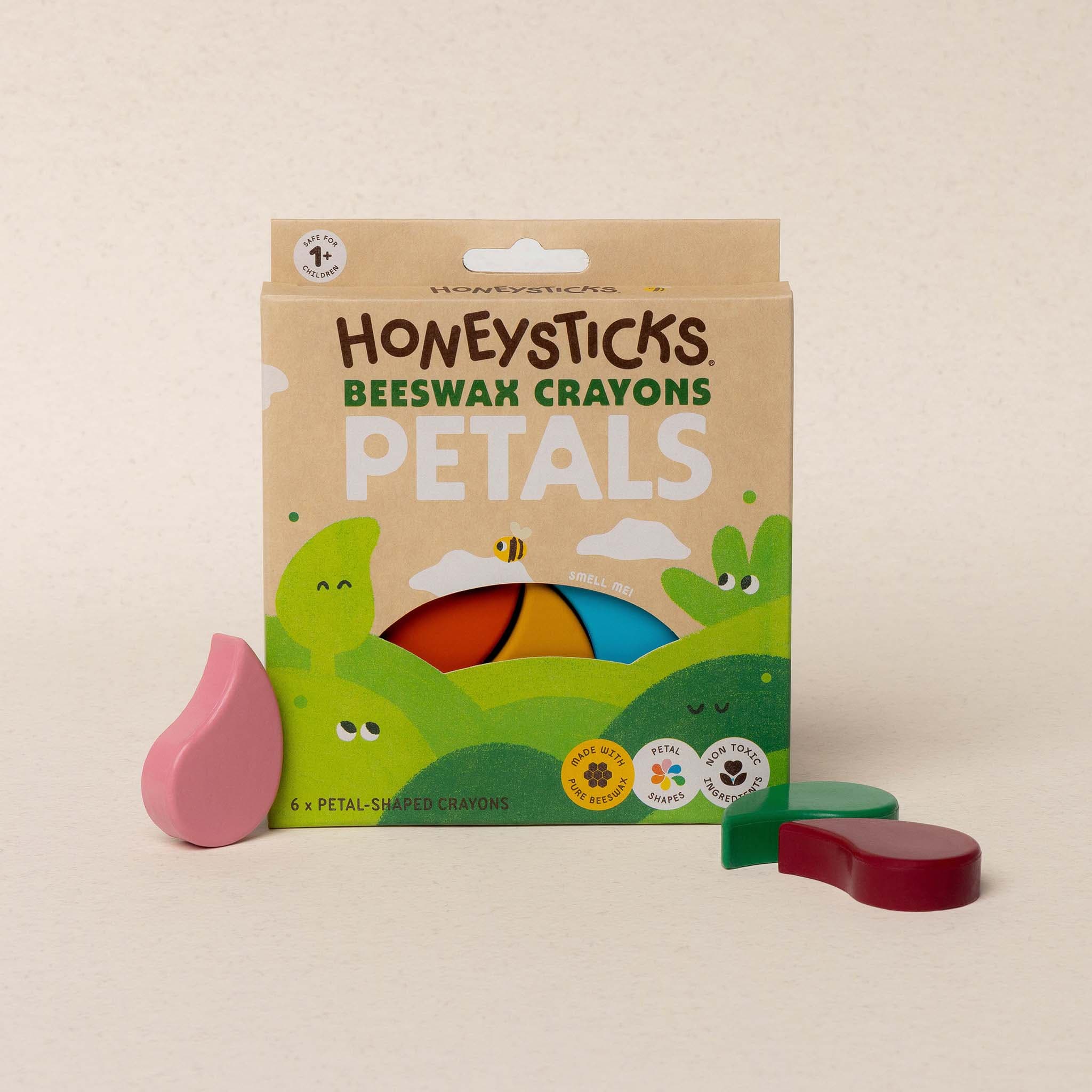Honeysticks | Beeswax Crayons Petals 6pk
