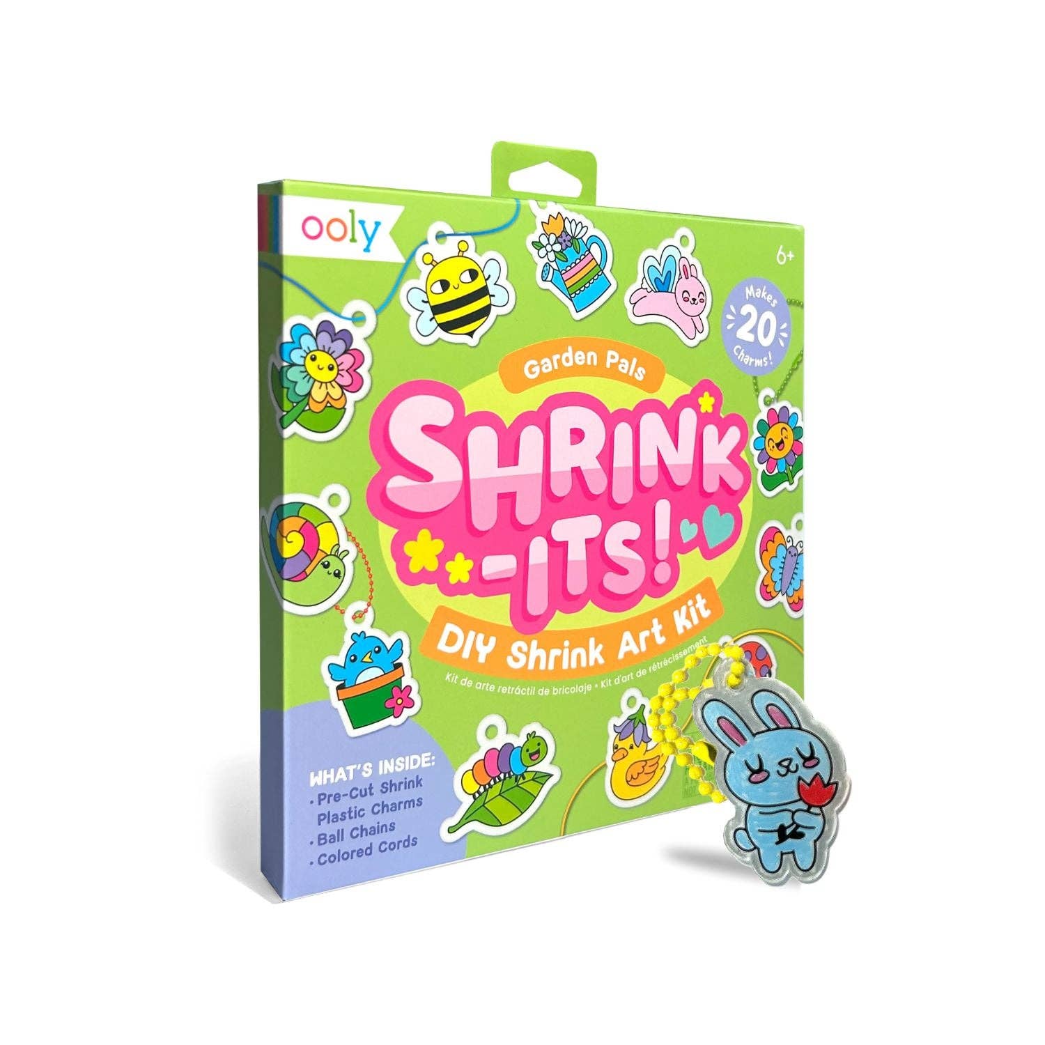 Ooly | Shrink-Its! DIY Shrink Art Kit - Garden Pals