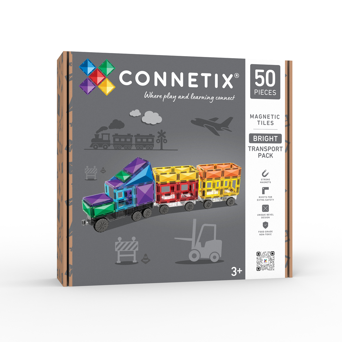 CONNETIX | Bright Transport Pack - 50pc