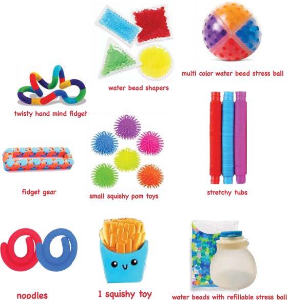 Sense & Grow | Fidget Sensory Suitcase