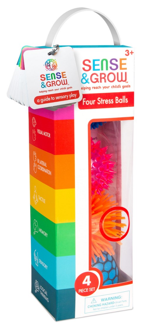 Sense & Grow | Stress Ball 4pk