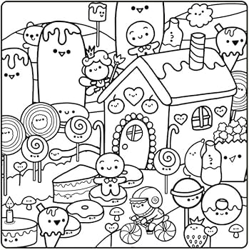 Cute & Cosy Colouring Book - Cosy Ever After