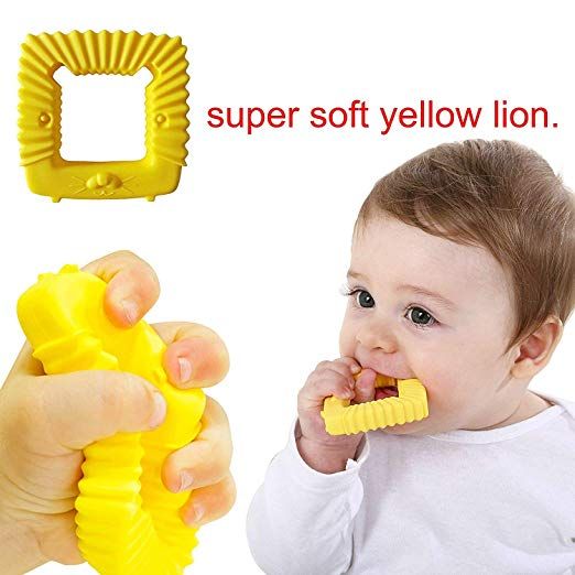 Mombella | Geo Animal Silicone Teethers 3pk