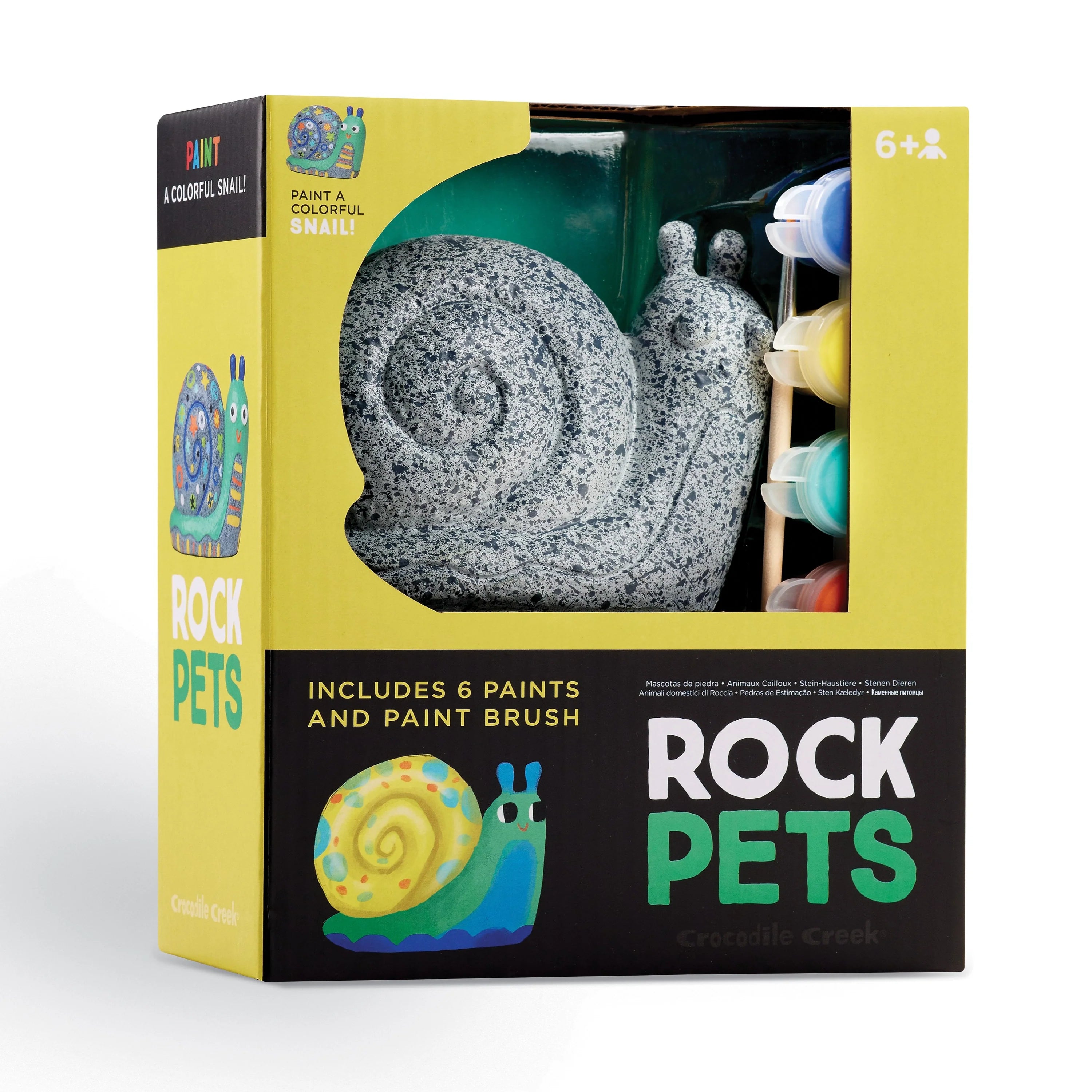 Crocodile Creek | DIY Rock Pets - Snail