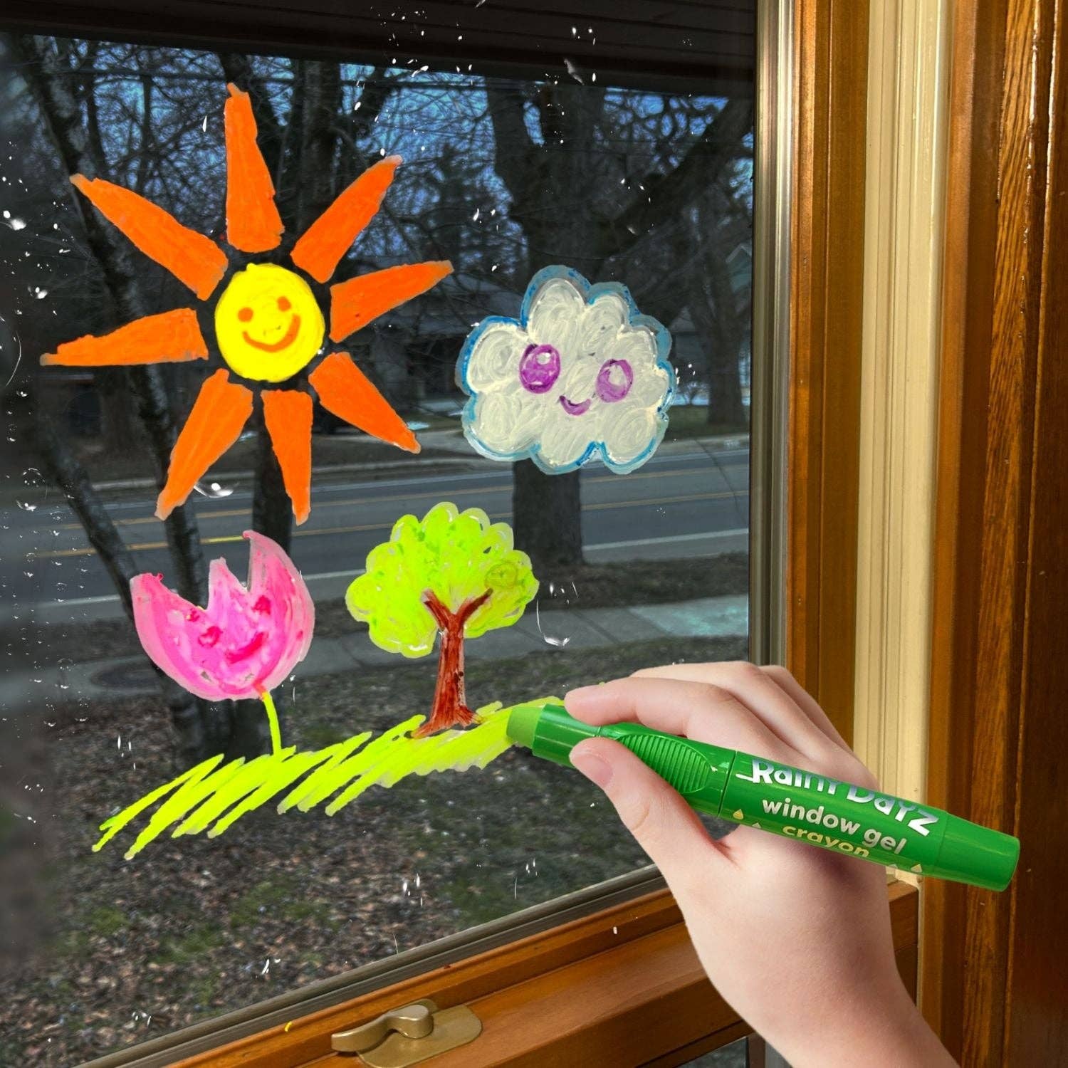 Ooly | Rainy Dayz Window Gel Crayons - Set of 10