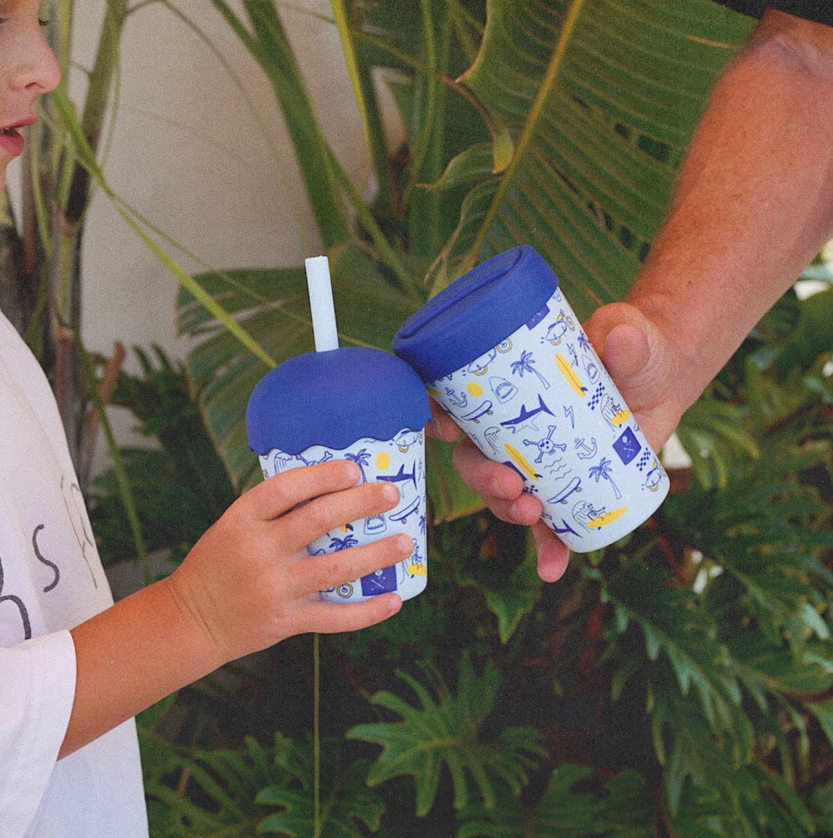 Chino Club | Rad Times - Mini Smoothie Cup & Straw 200ml