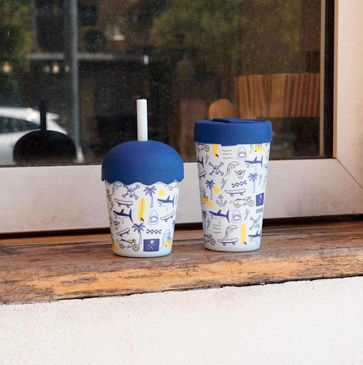 Chino Club | Rad Times - Mini Smoothie Cup & Straw 200ml