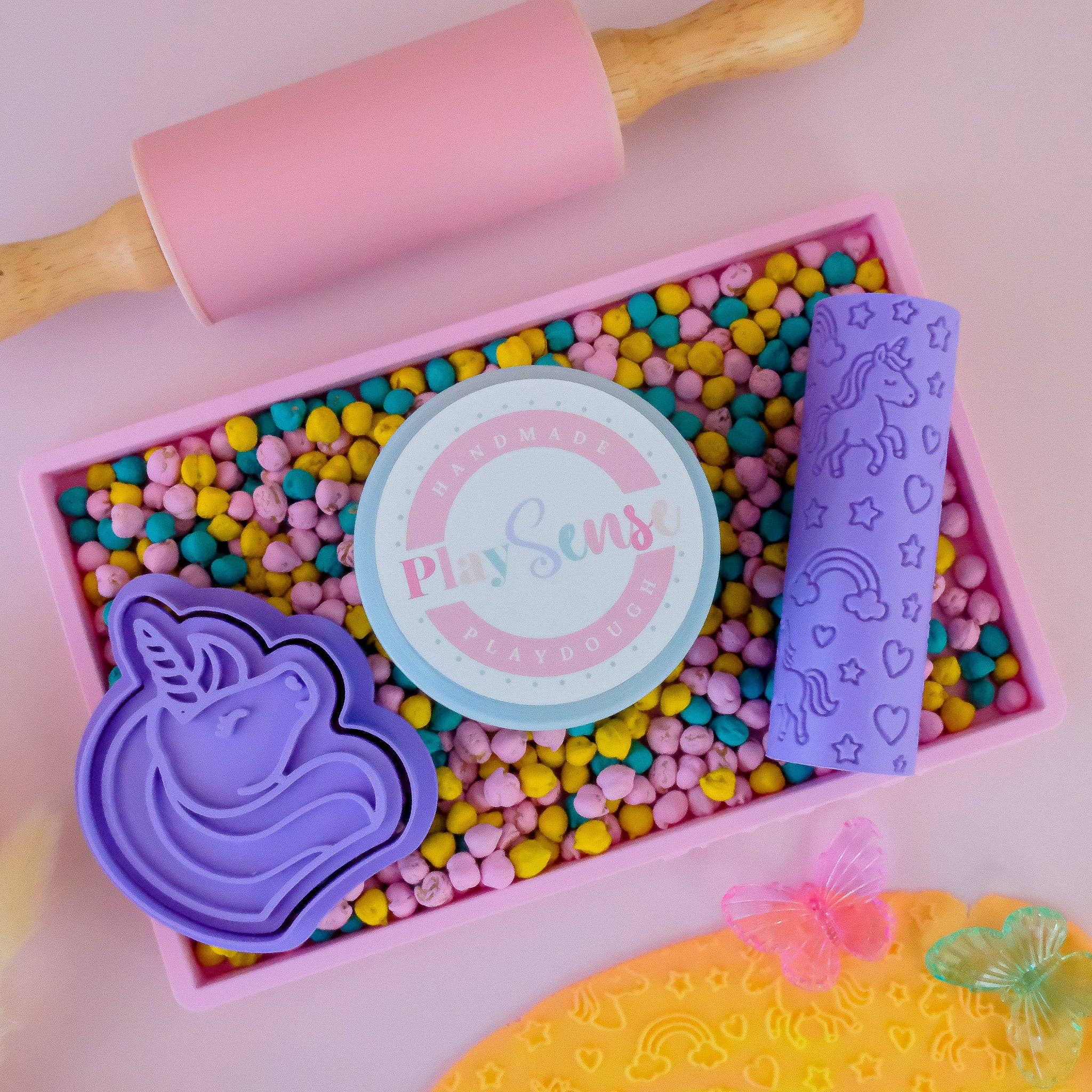 Play Sense | Eco Textured Roller - Unicorn