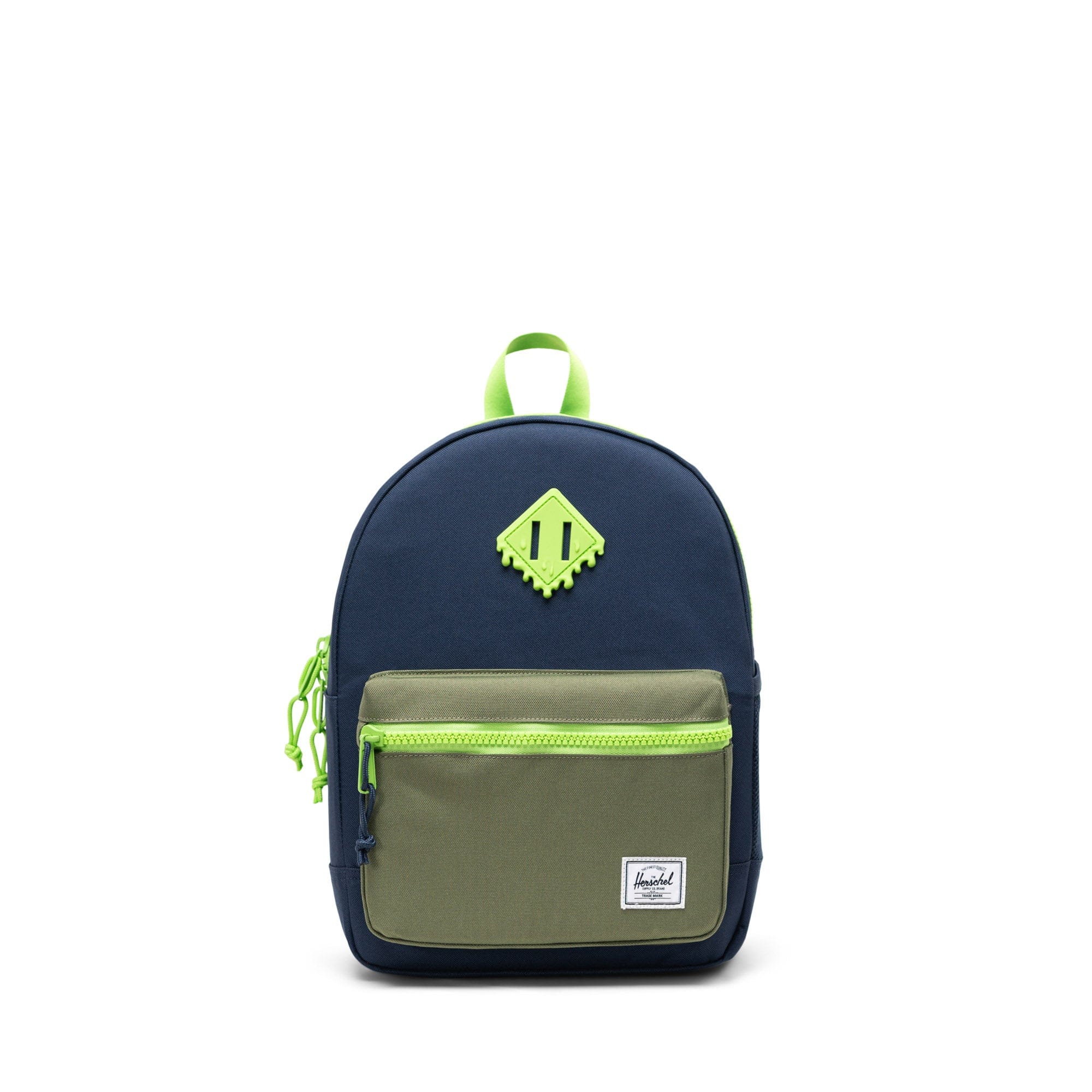 Herschel Supply Co. | Heritage Kids 15L - Black Iris, Four Leaf Clover & Twill