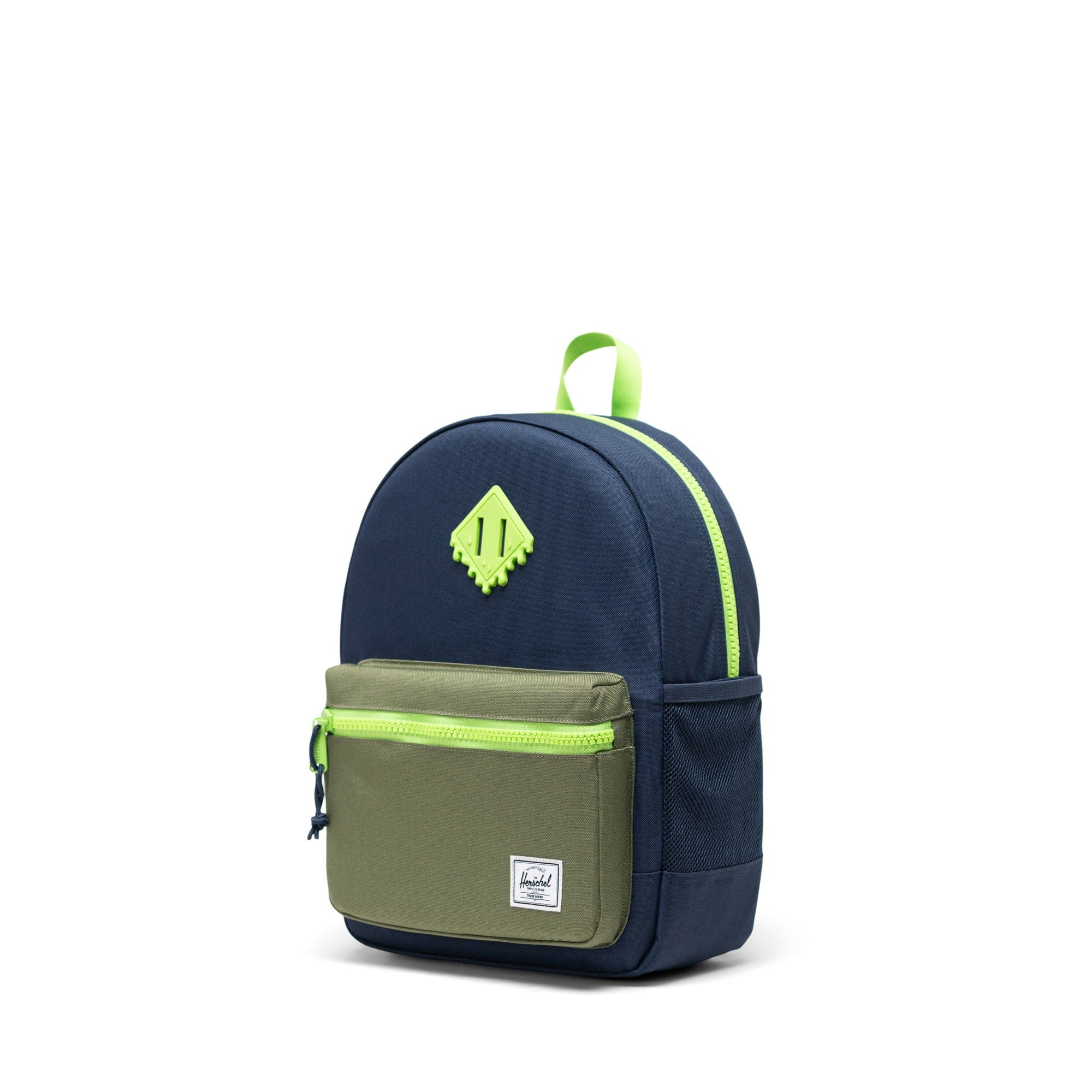 Herschel Supply Co. | Heritage Kids 15L - Black Iris, Four Leaf Clover & Twill