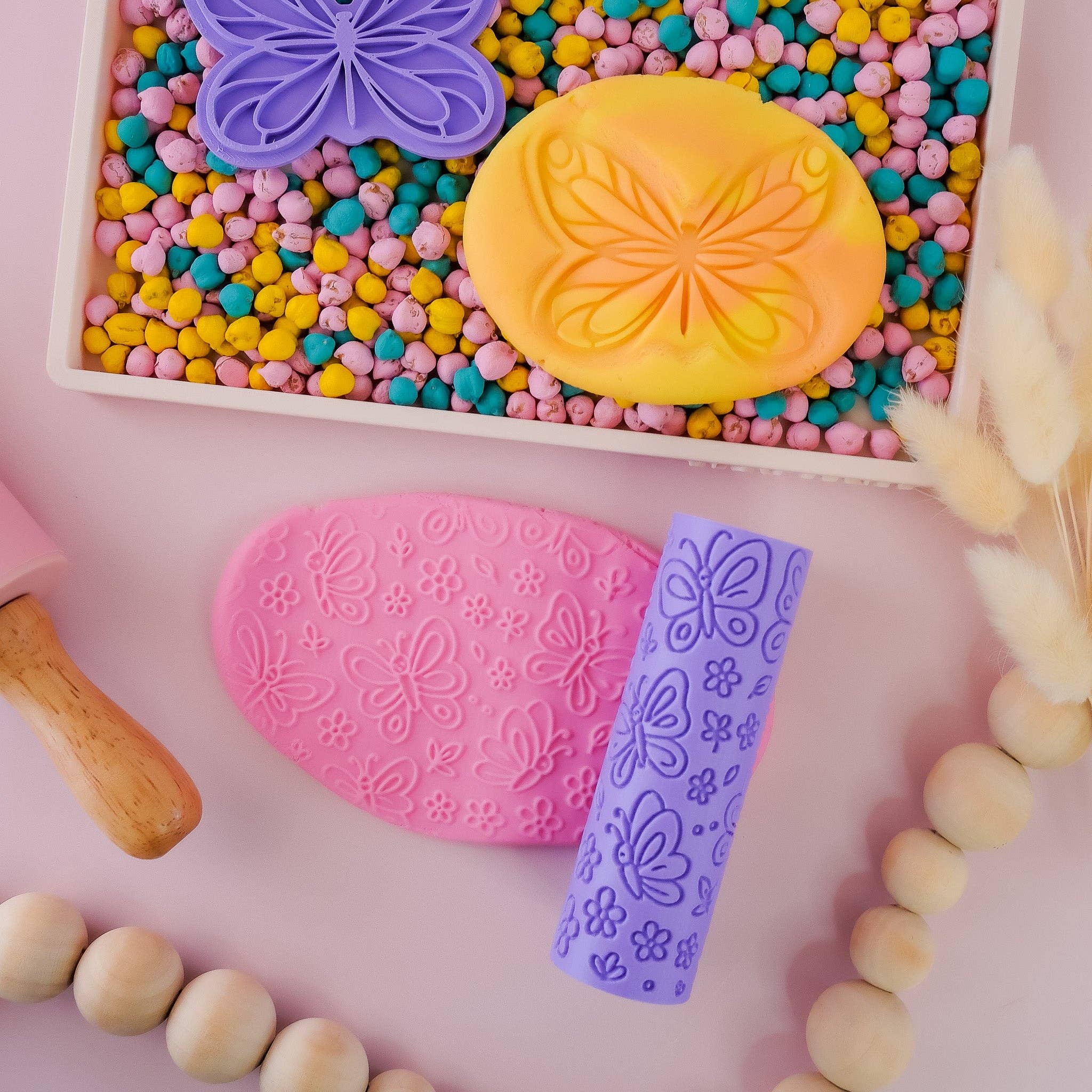 Play Sense | Eco Textured Roller - Butterfly