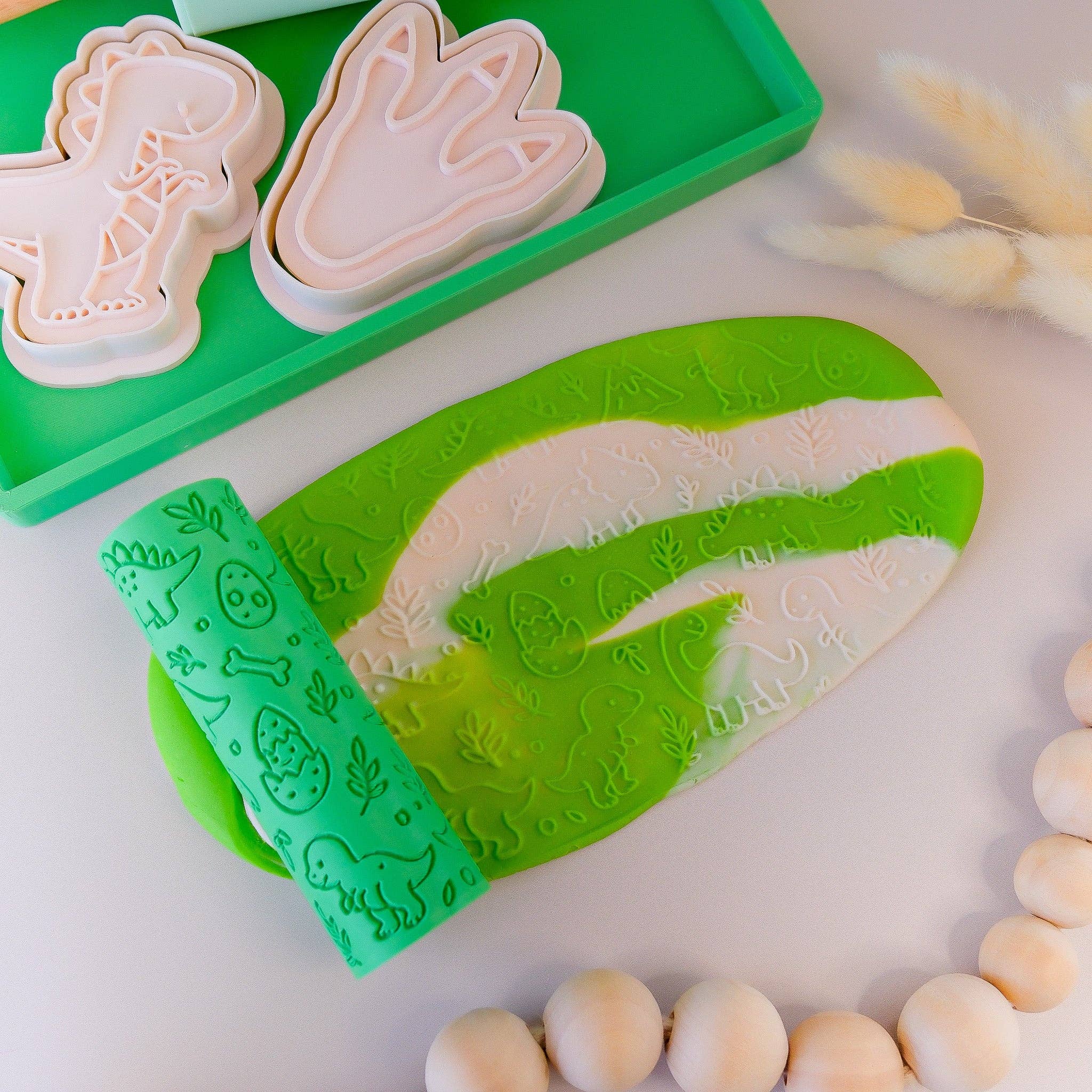 Play Sense | Eco Textured Roller - Dinosaur