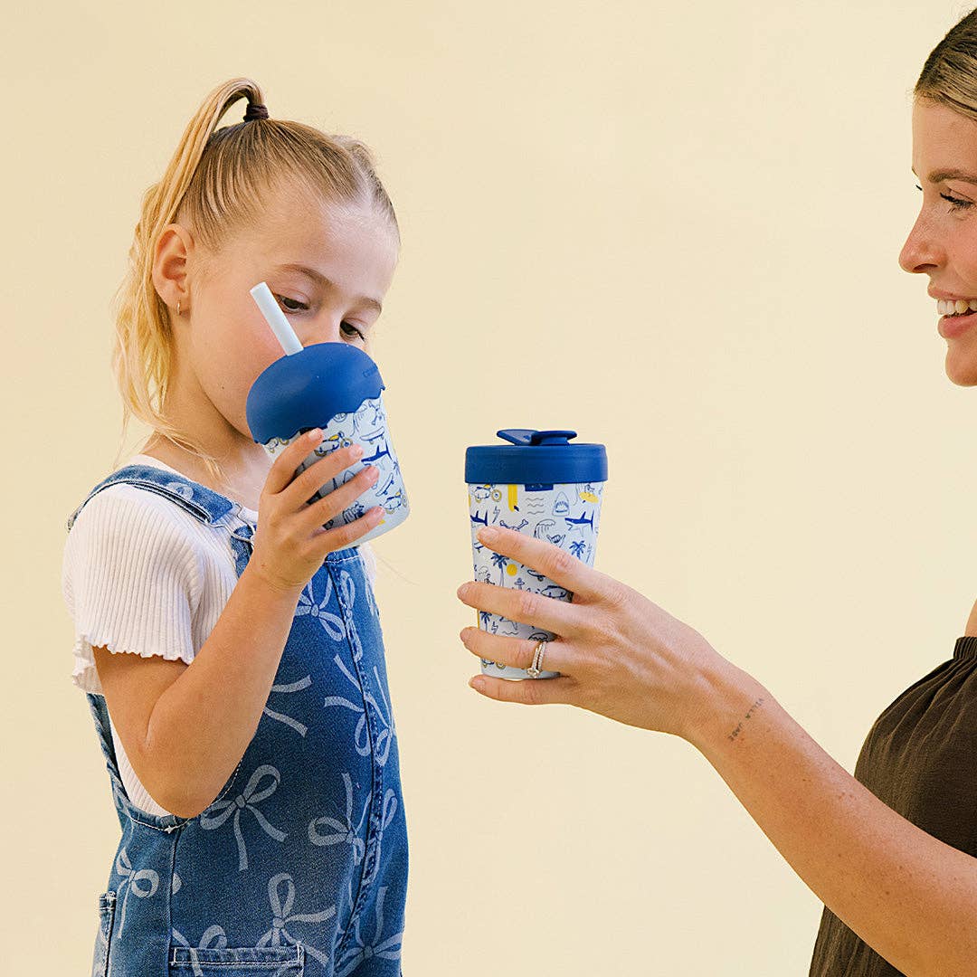 Chino Club | Rad Times - Mini Smoothie Cup & Straw 200ml