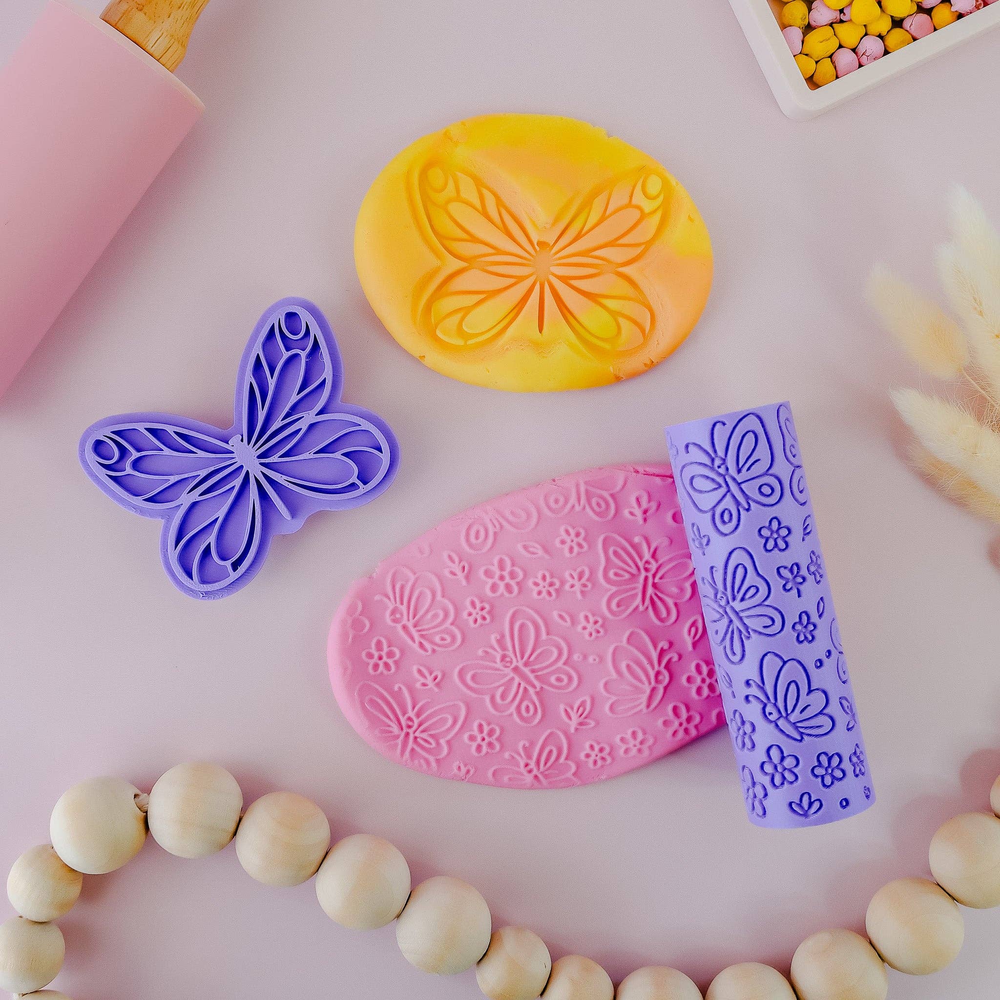 Play Sense | Eco Textured Roller - Butterfly