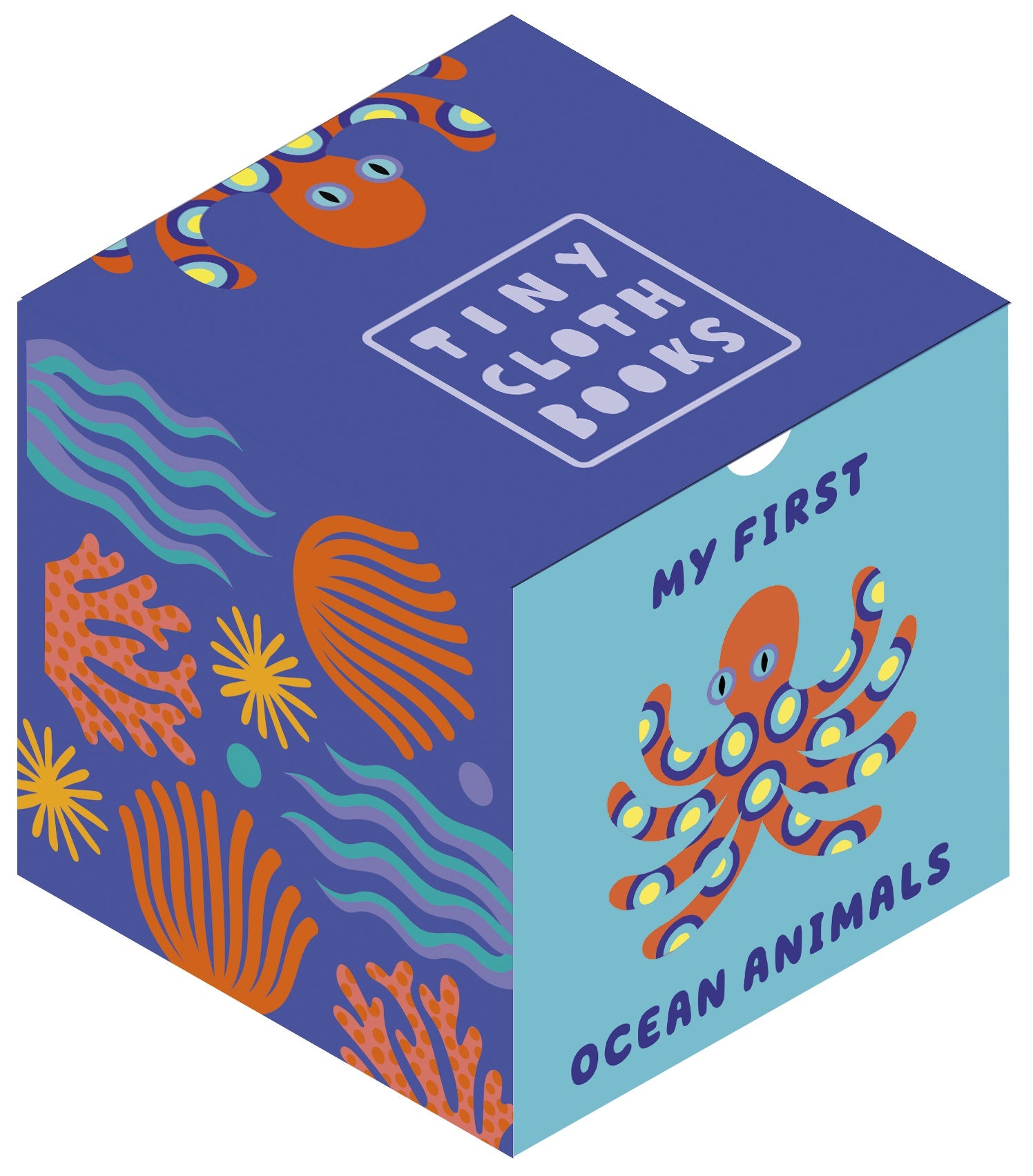 Tiny Cloth Books - My First Ocean Animals