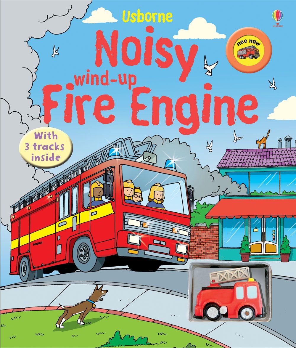 Usborne | Noisy Wind-Up - Fire Engine
