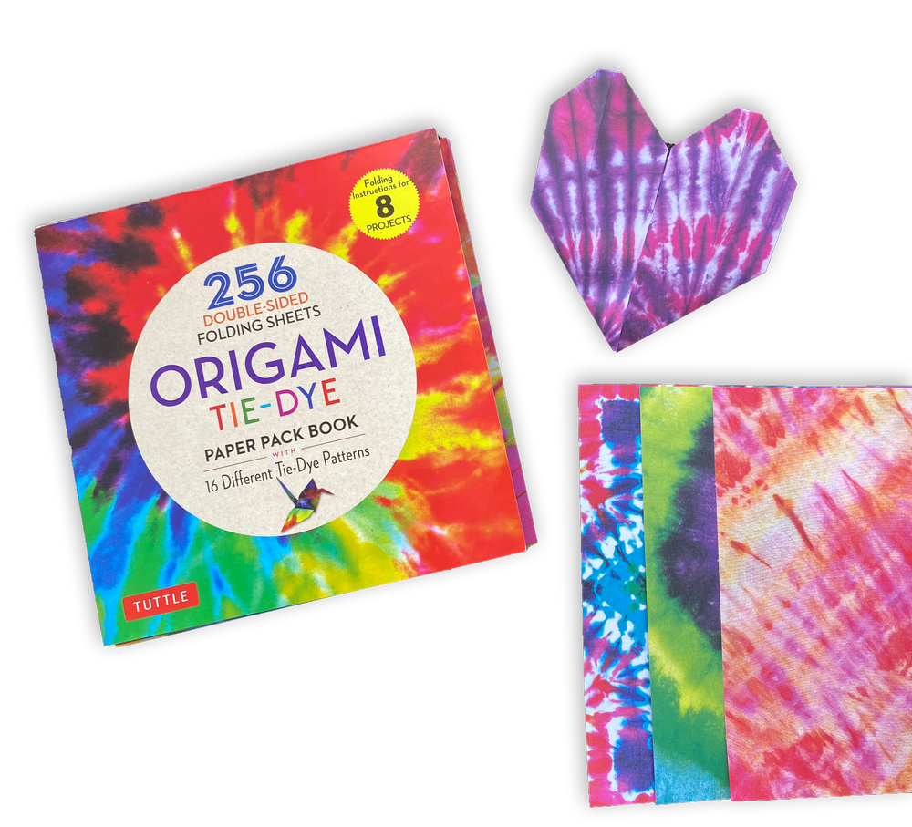 Tuttle | Tie Dye Patterns Paper Pack Book