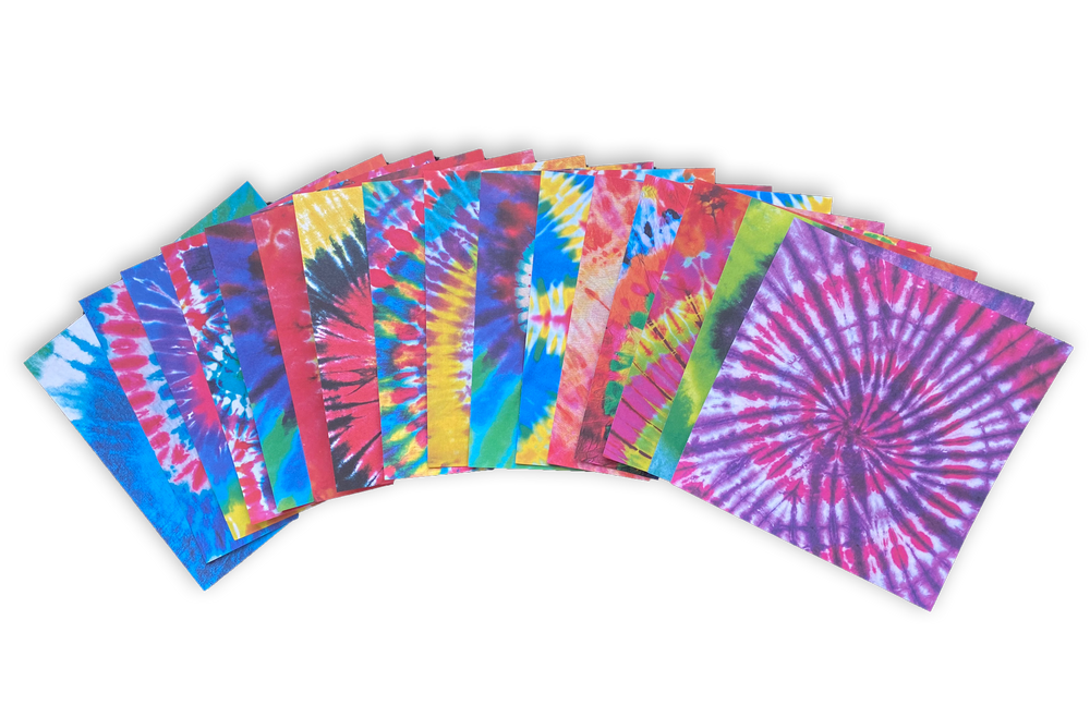 Tuttle | Tie Dye Patterns Paper Pack Book