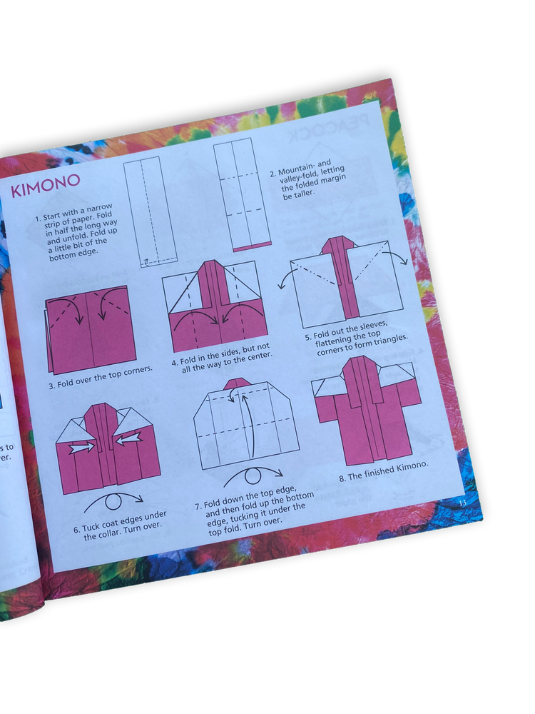 Tuttle | Tie Dye Patterns Paper Pack Book