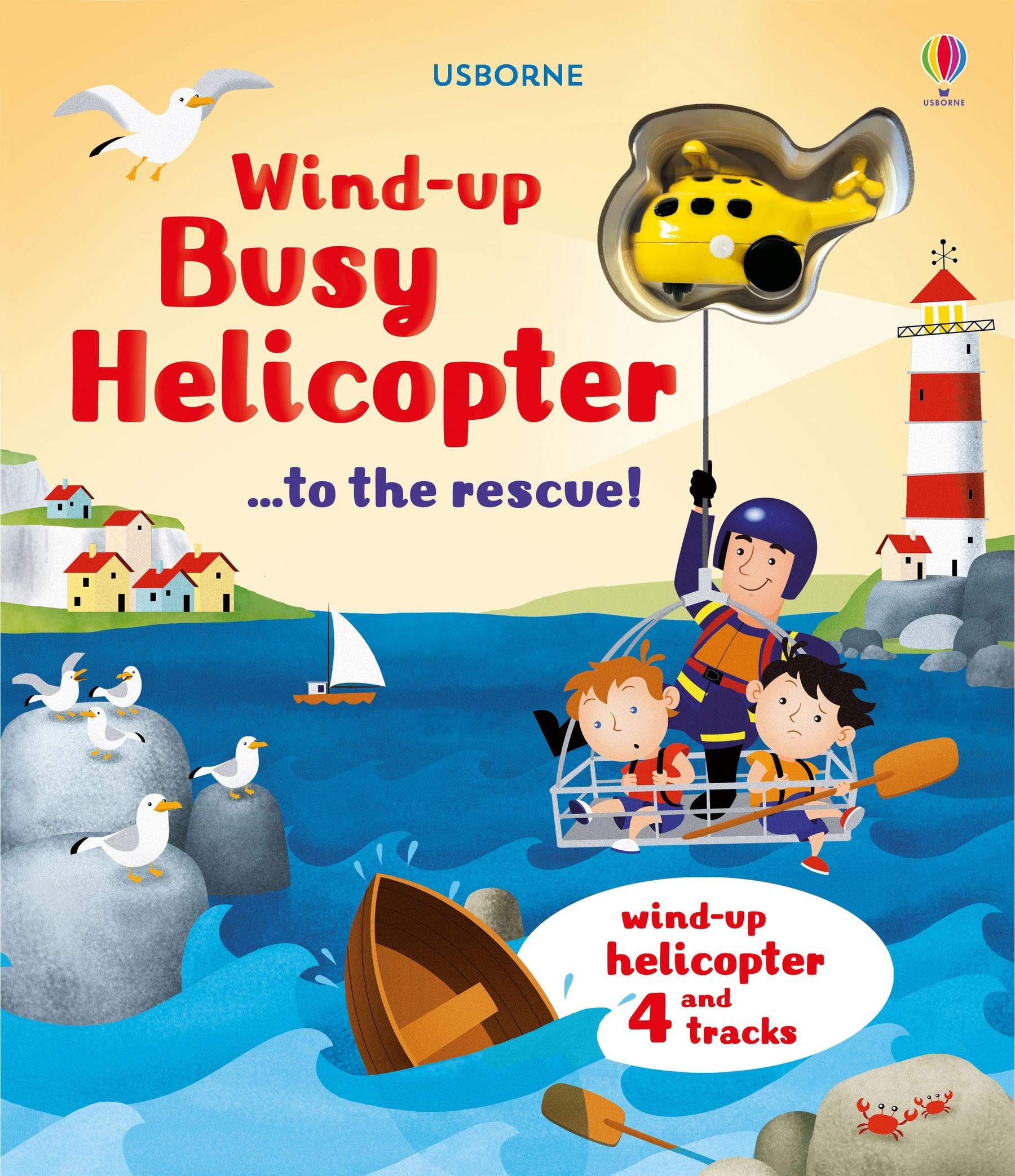 Usborne | Wind-Up - Busy Helicopter