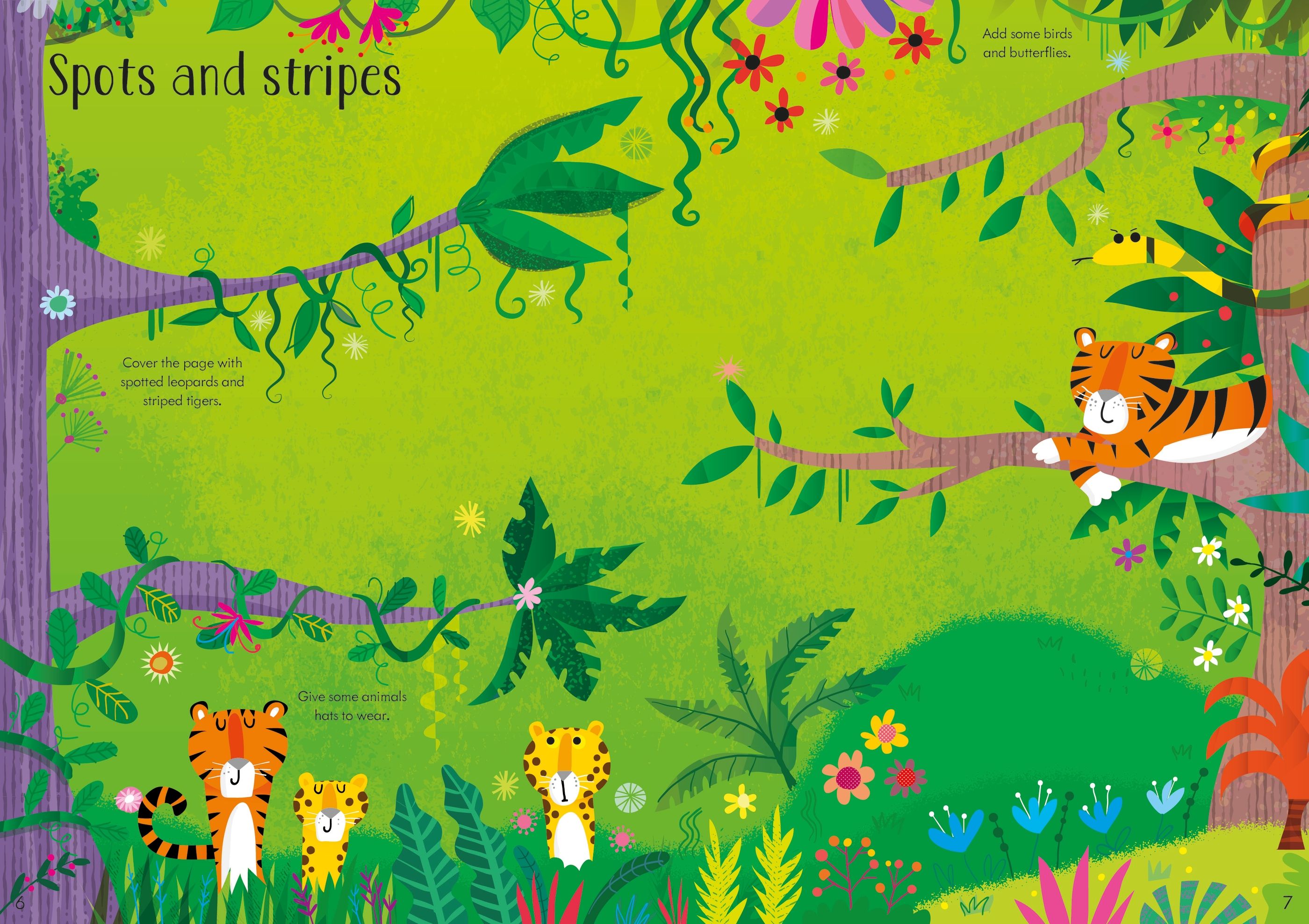 Usborne Books | Little First Stickers - Jungle