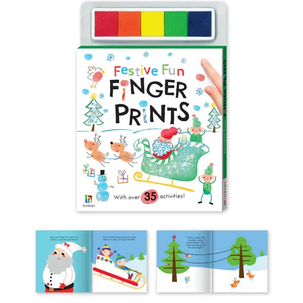 Hinkler | Let's Create - Fingerprints Festive Fun