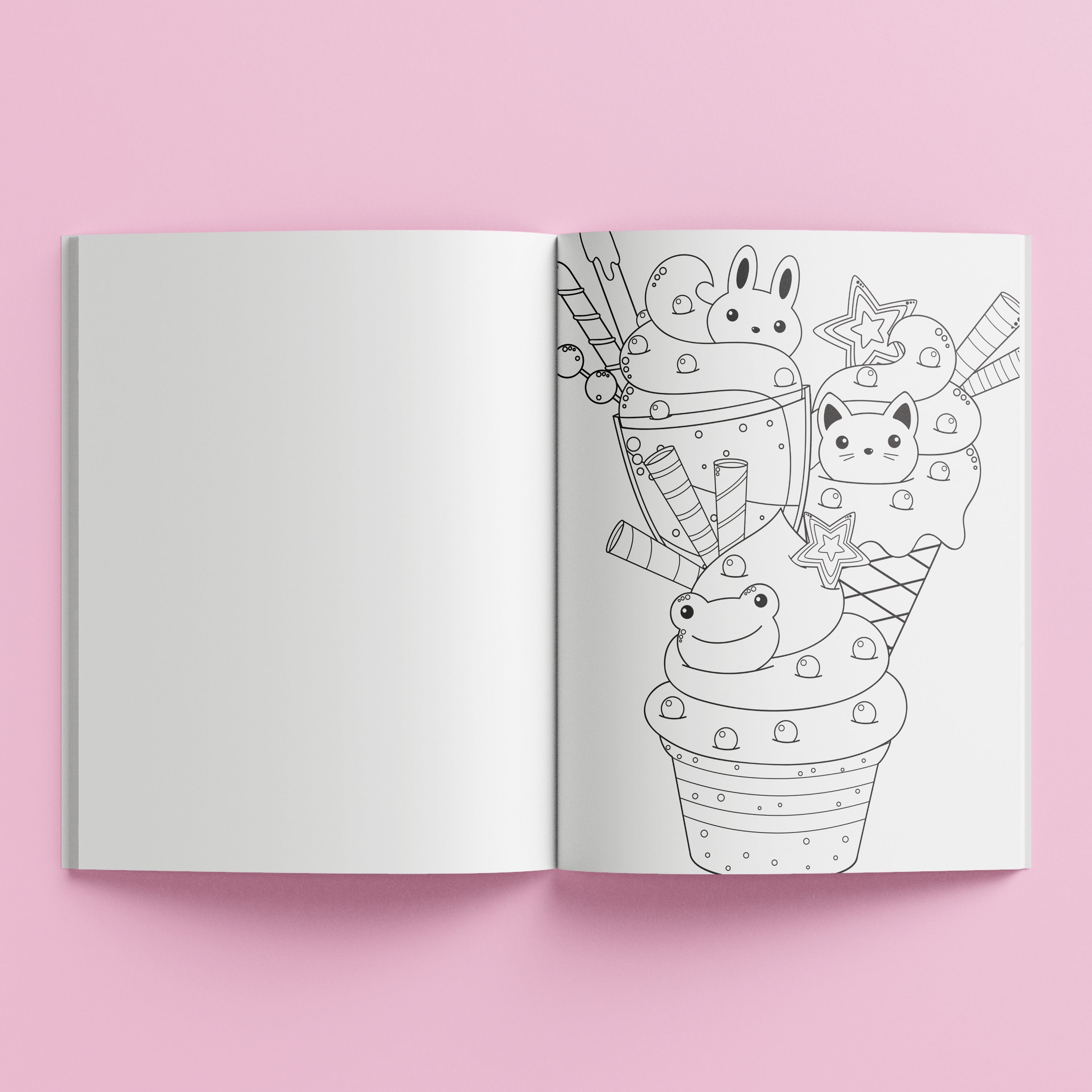Hinkler | Kaleidoscope Colouring Scented Stickers Sweet Treats