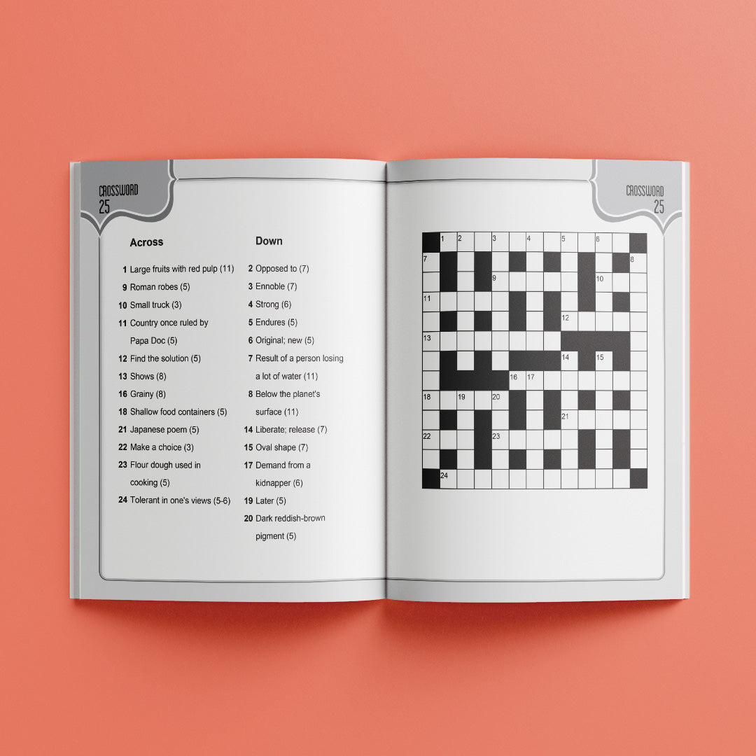 Hinkler | Large Print Puzzles - Crosswords