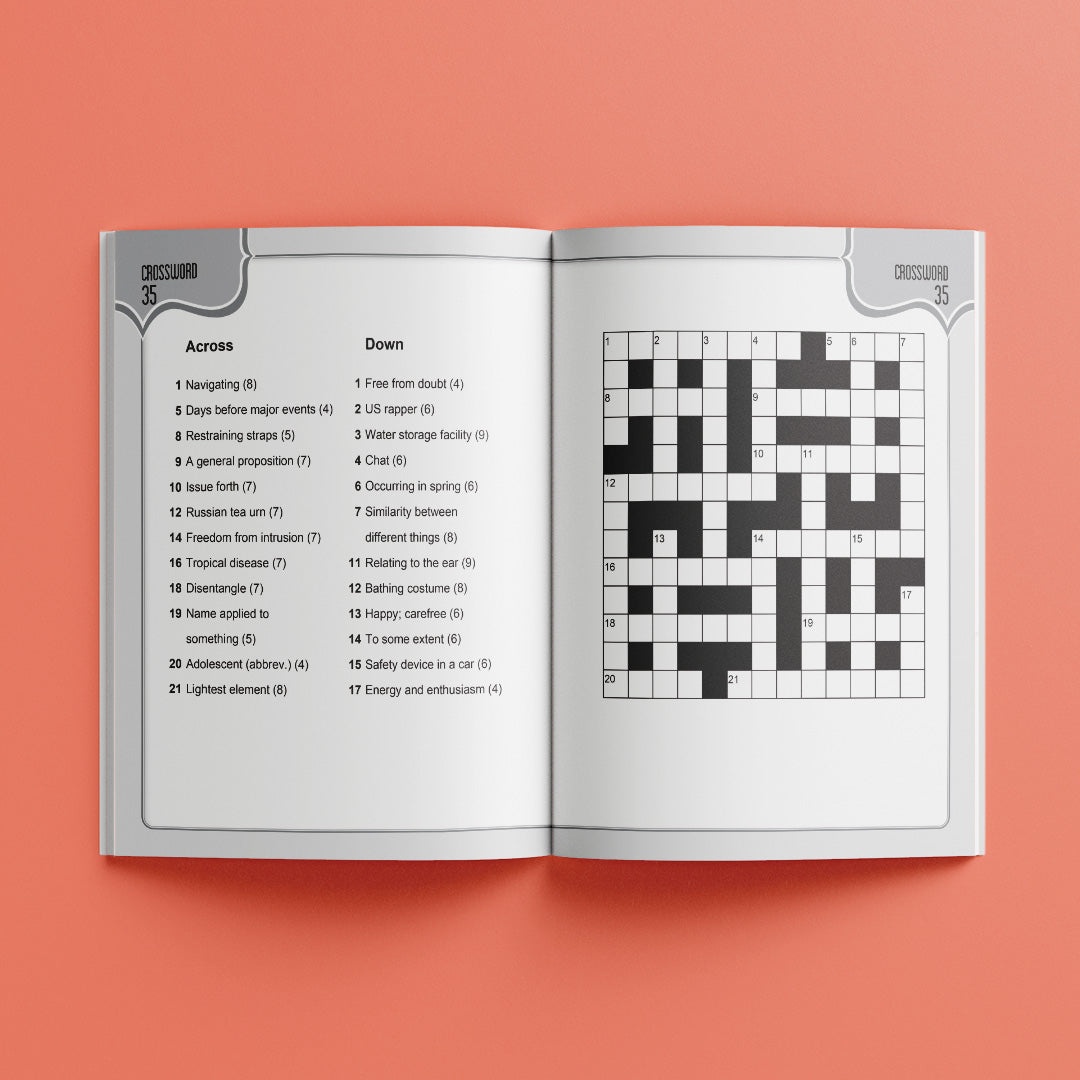 Hinkler | Large Print Puzzles - Crosswords