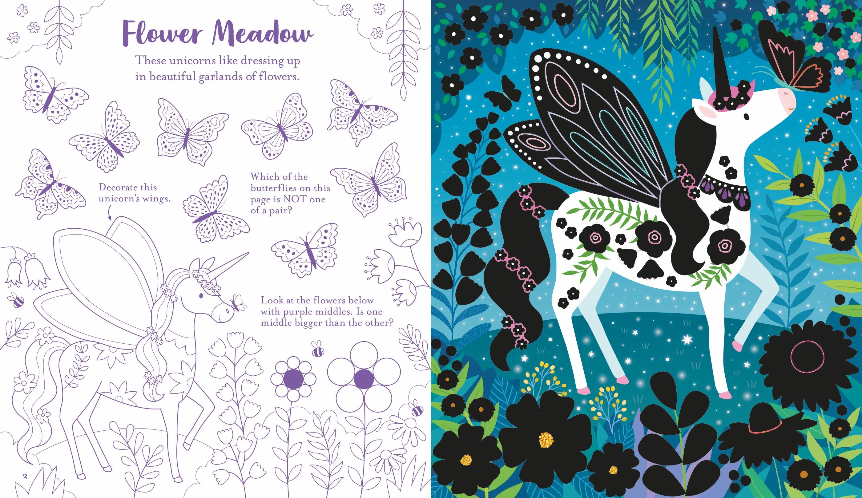 Usborne Books | Scratch Activities - Unicorns