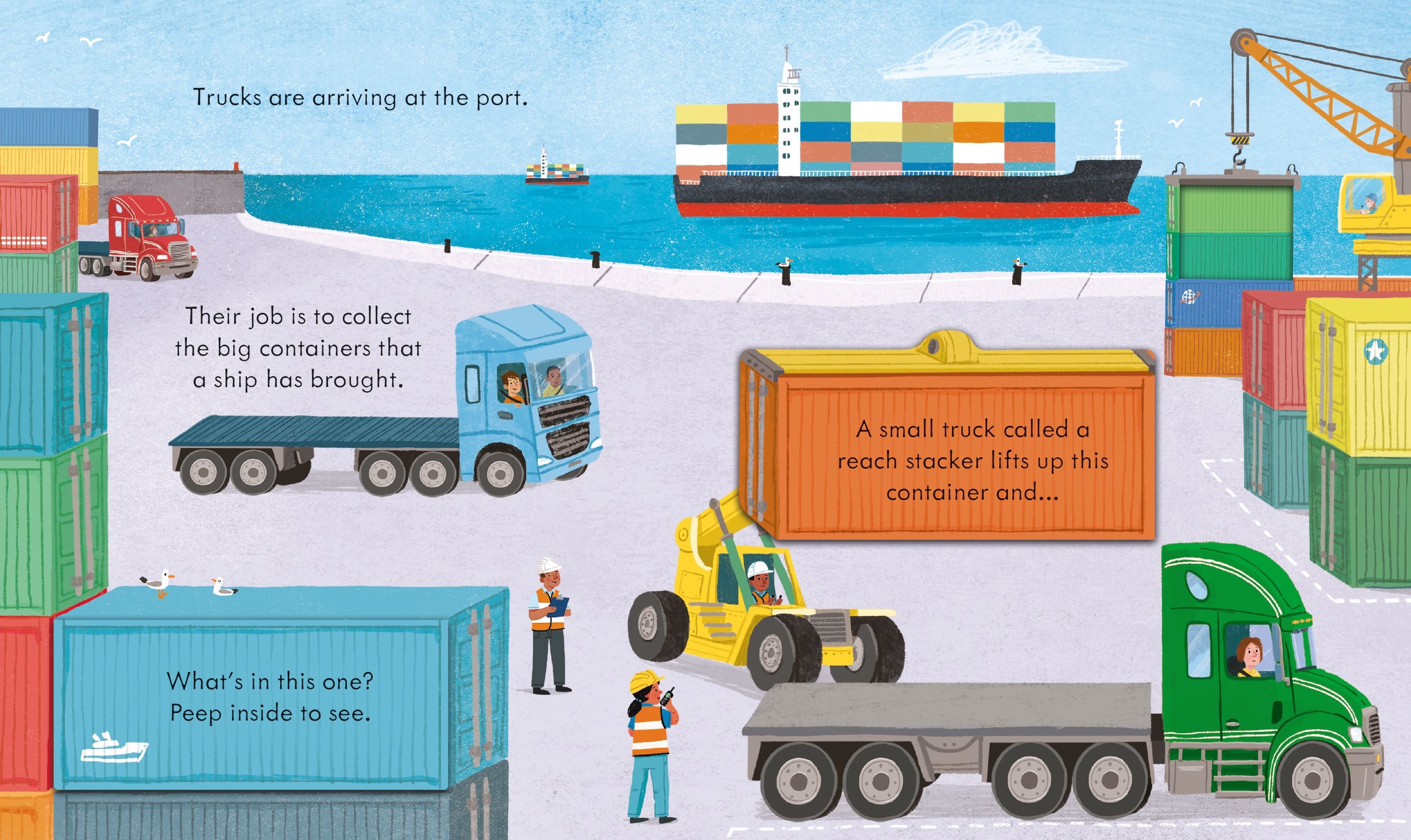 Usborne Books | Peep Inside How A Truck Works