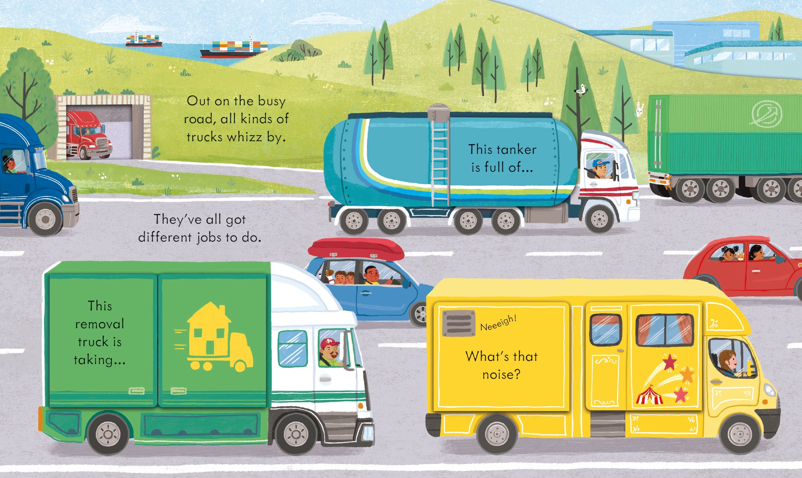 Usborne Books | Peep Inside How A Truck Works