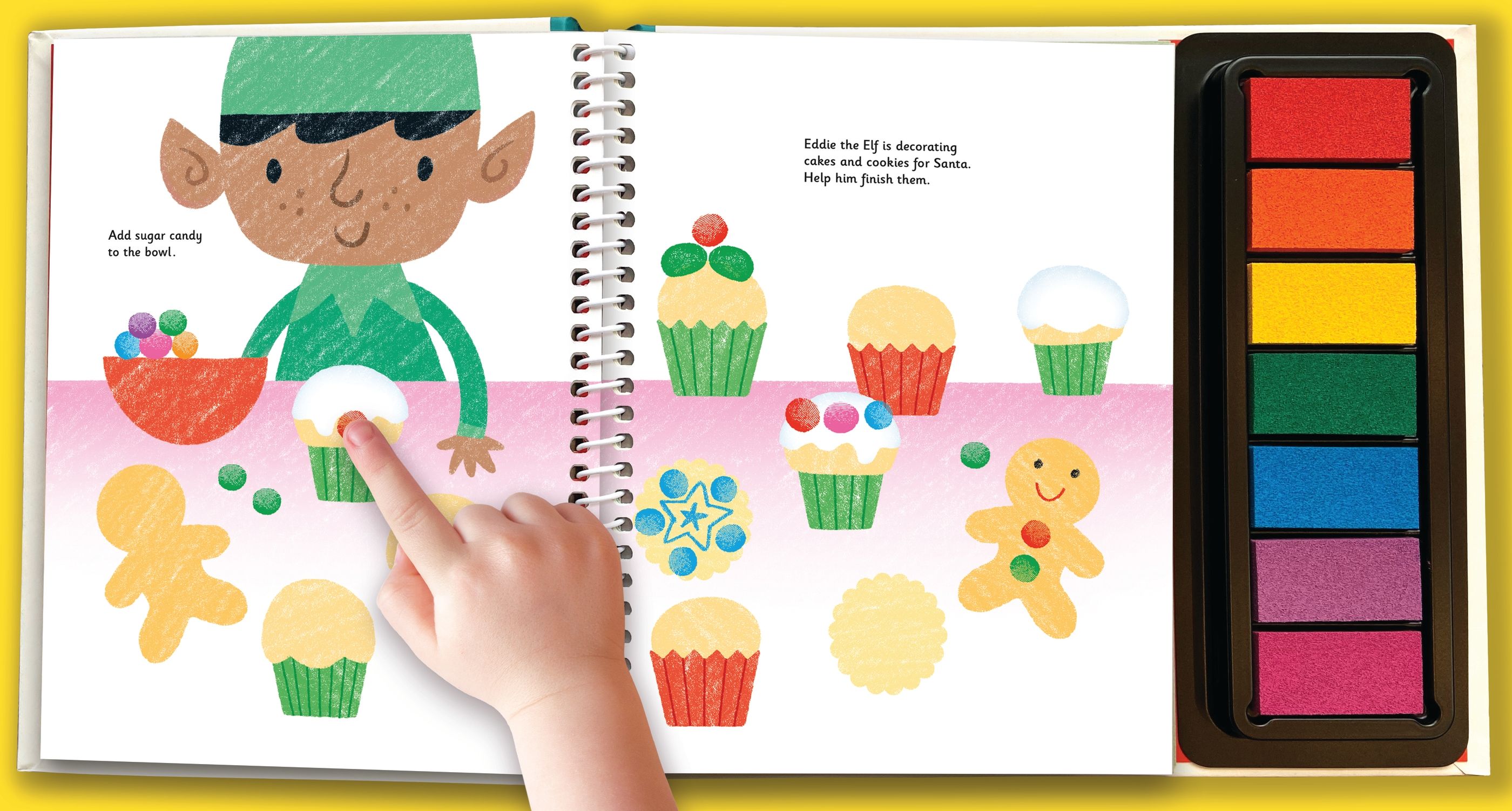 Usborne | Fingerprint Activities - Santa's Workshop