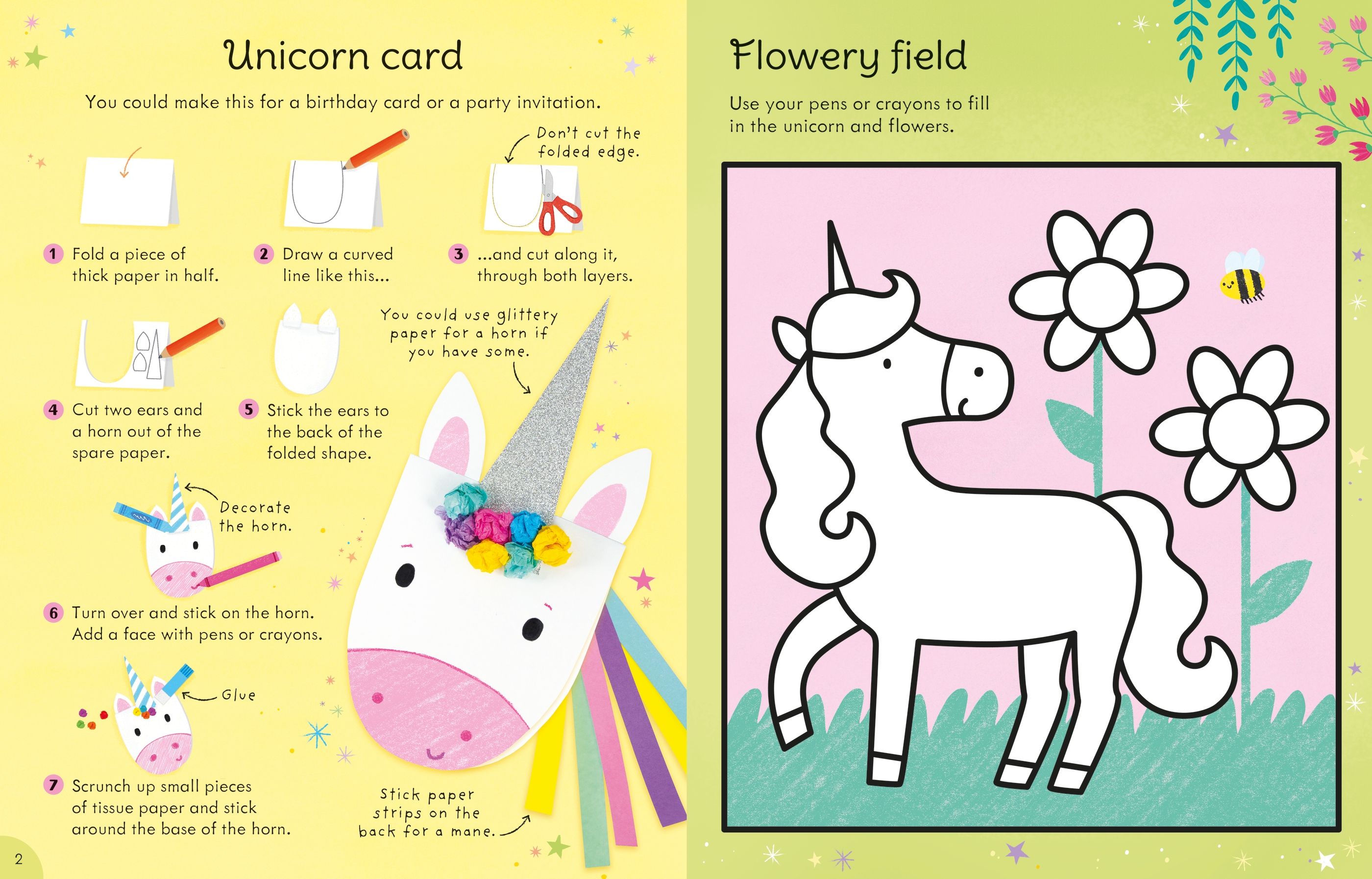 Usborne | Unicorn Things to Make & Do