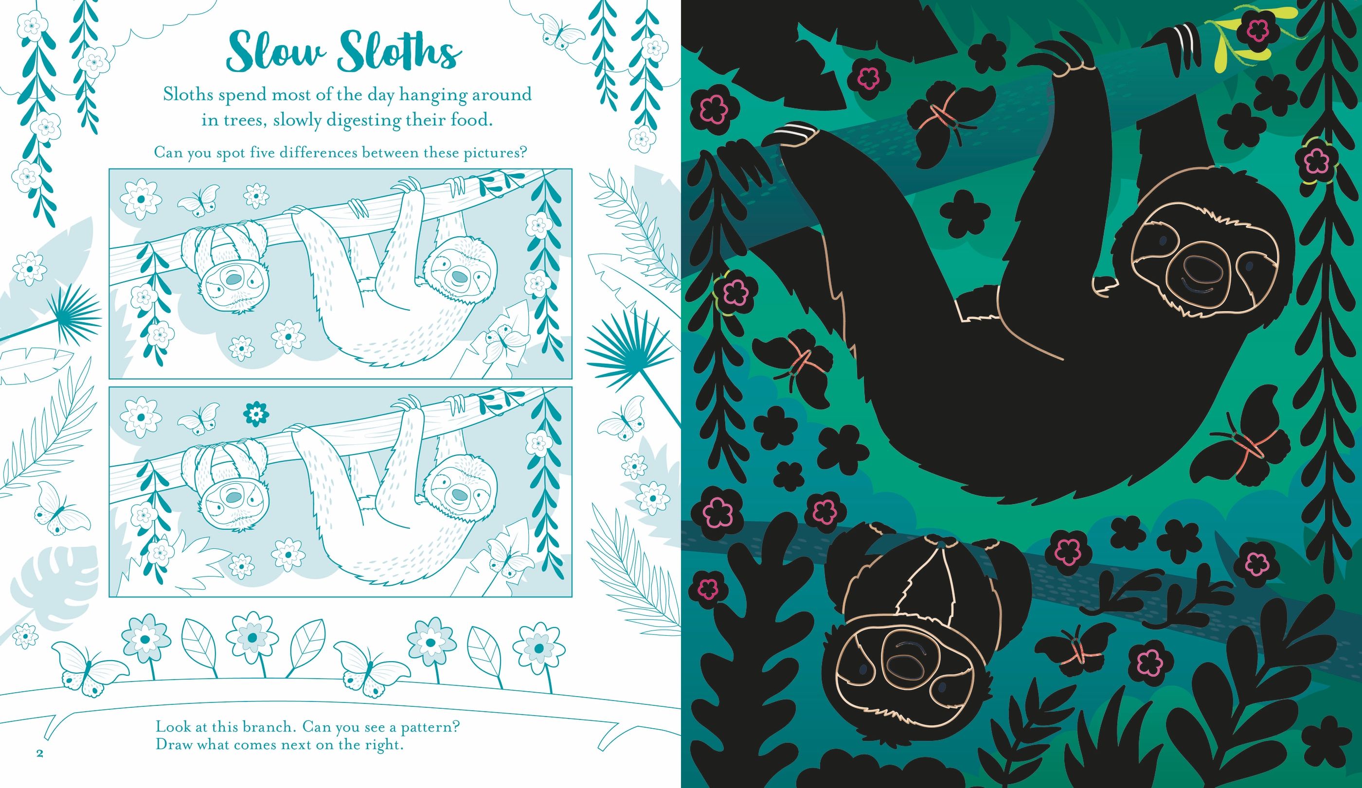 Usborne Books | Scratch Activities - Animals
