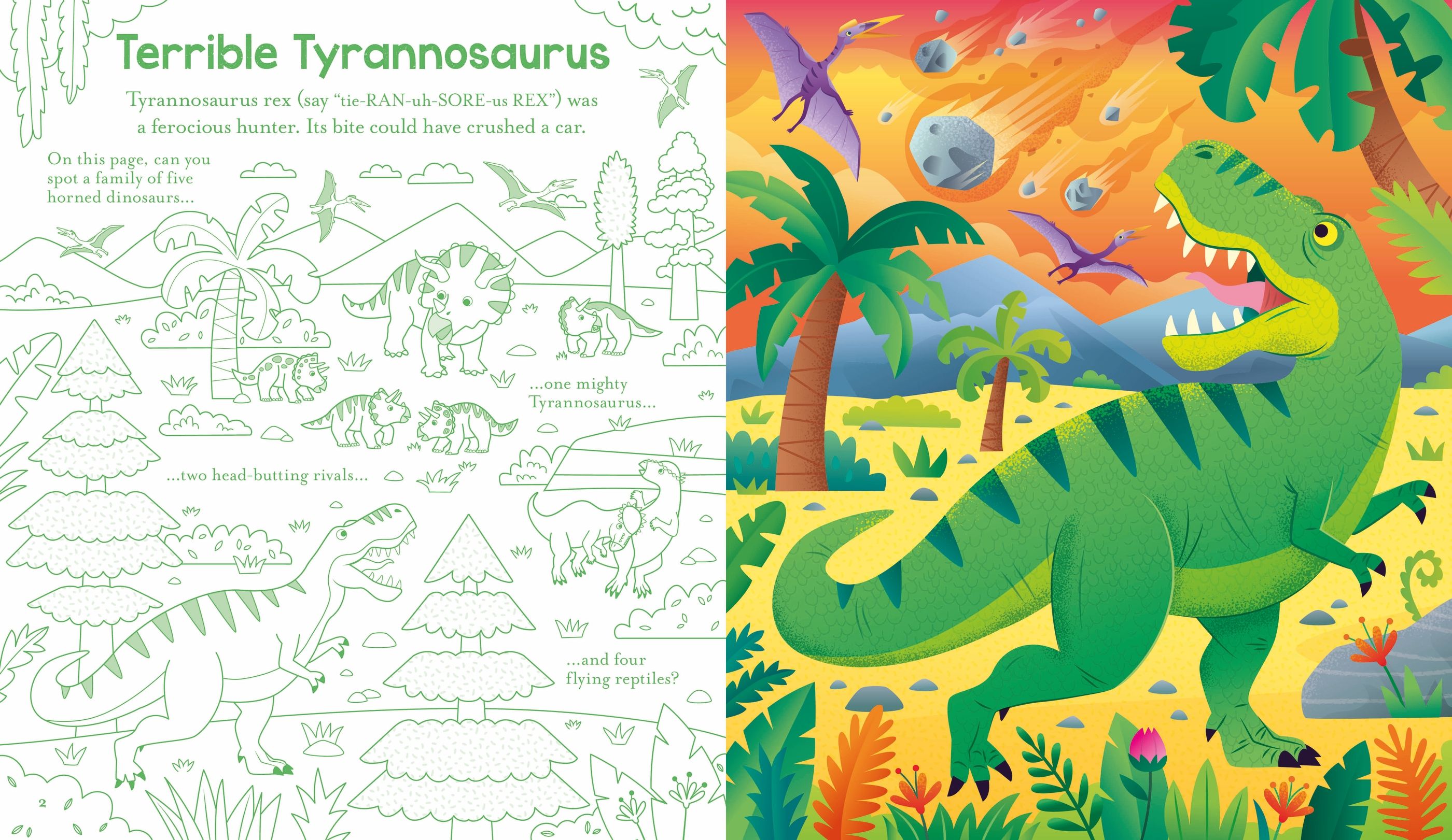 Usborne Books | Scratch Activities - Dinosaurs