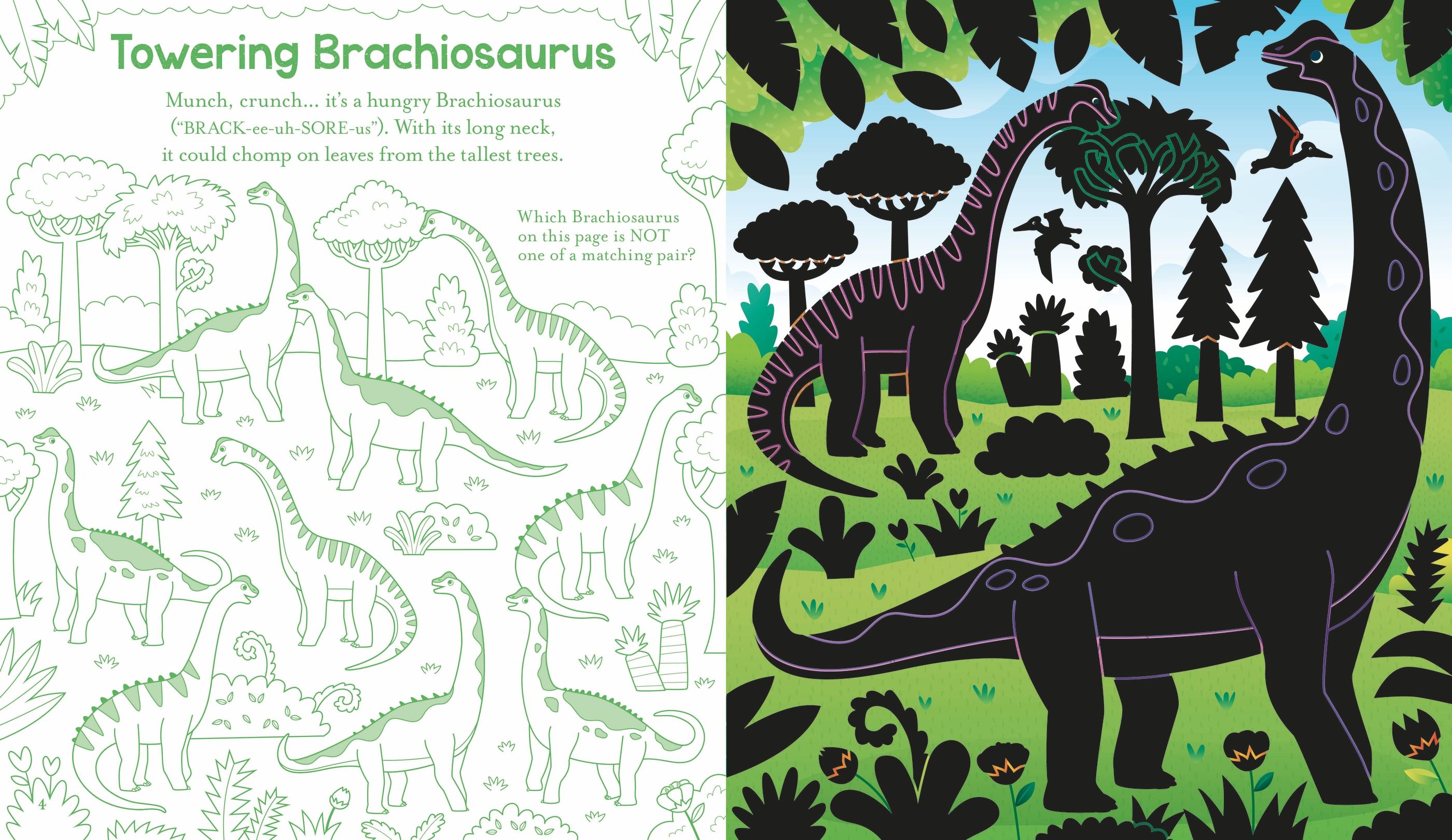 Usborne Books | Scratch Activities - Dinosaurs